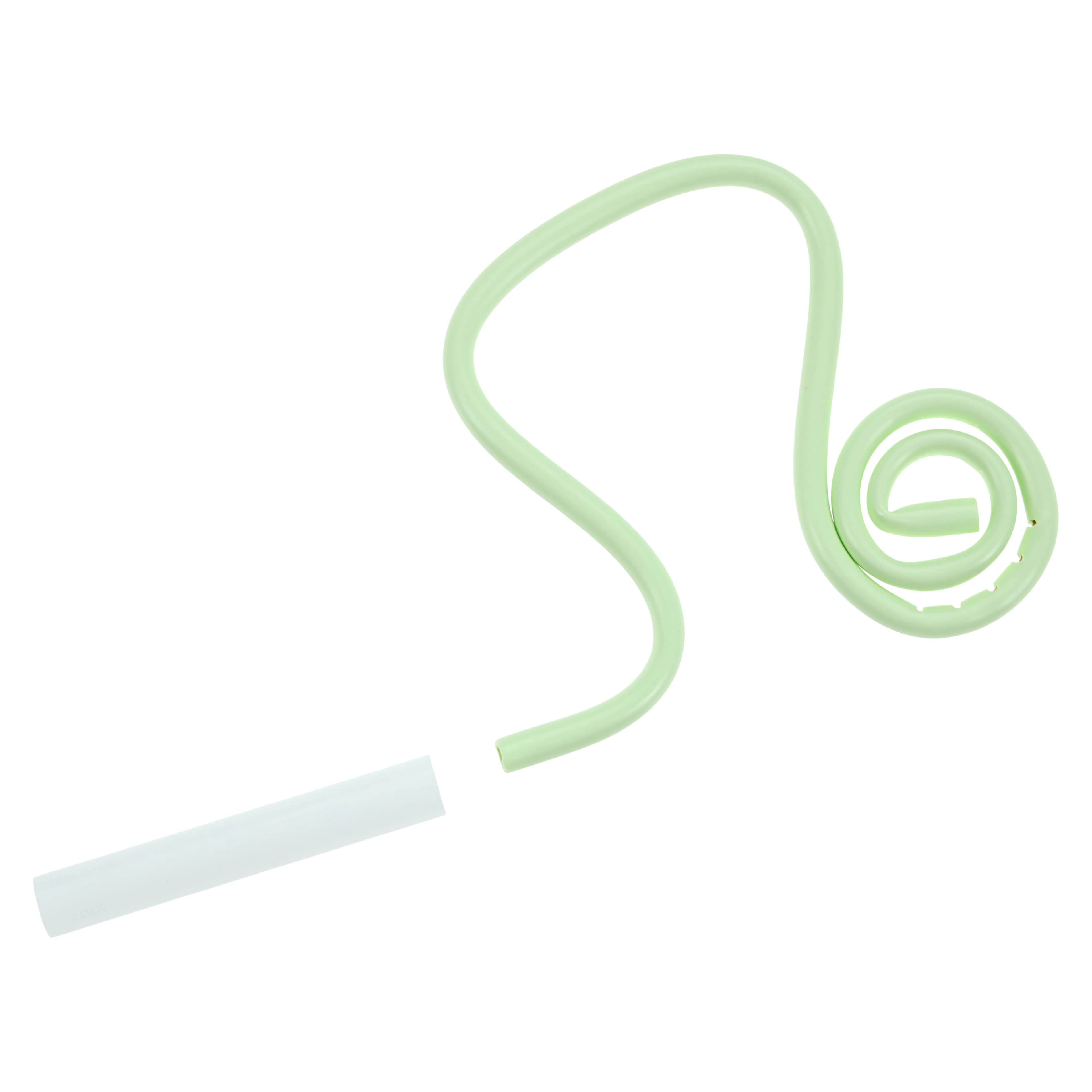 Hygoformic Bio Saliva Ejector, Moldable, Green, 100/Bag, with 5 Adapters thumbnail 2