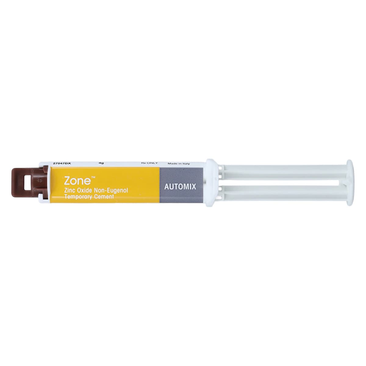 Zone Temporary Cement Automix Syringe, 4 g, Regular Shade, 27047DX thumbnail 3