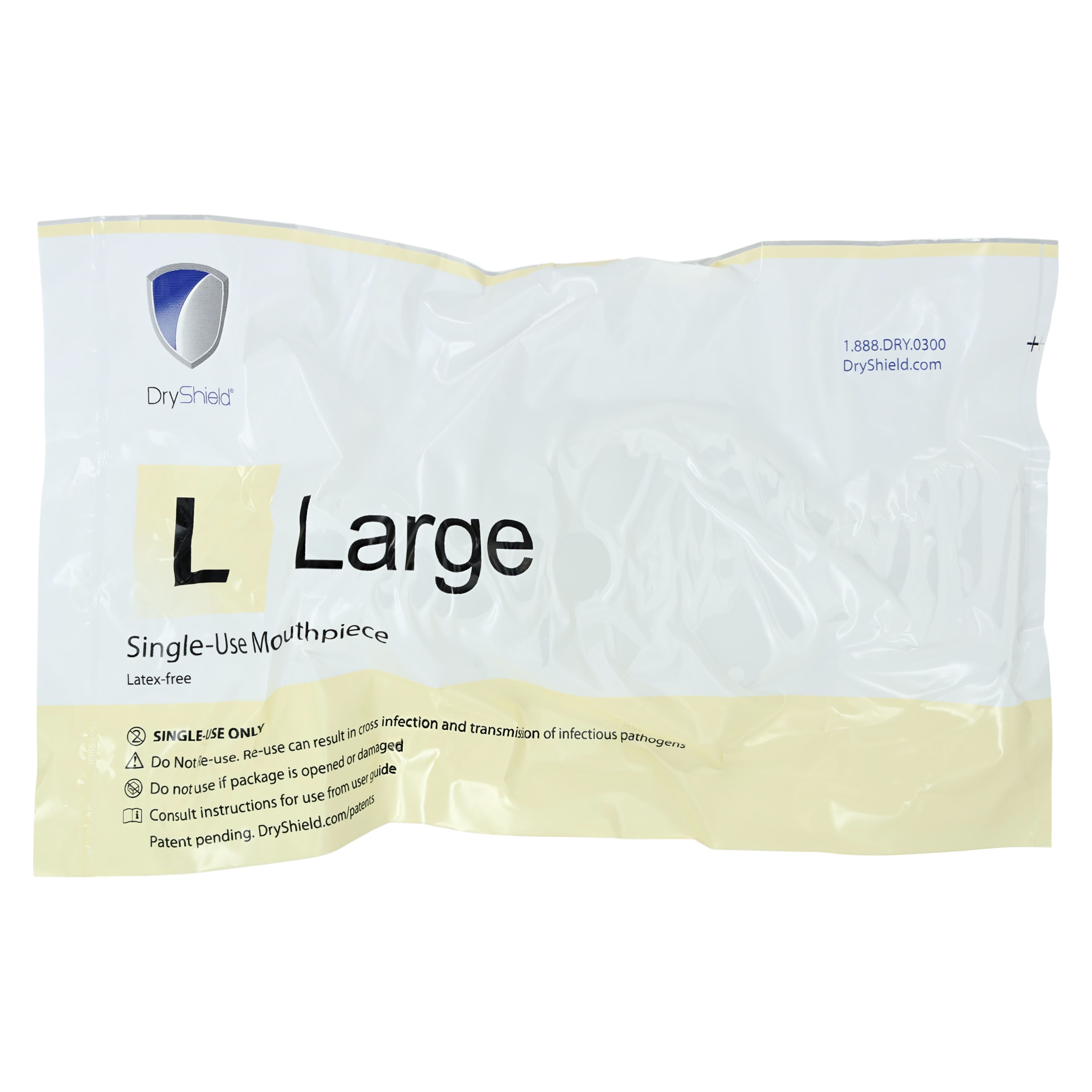 DryShield Single-Use Disposable Mouthpieces, Large, 20/Pack, DS-SUL-600 thumbnail 2