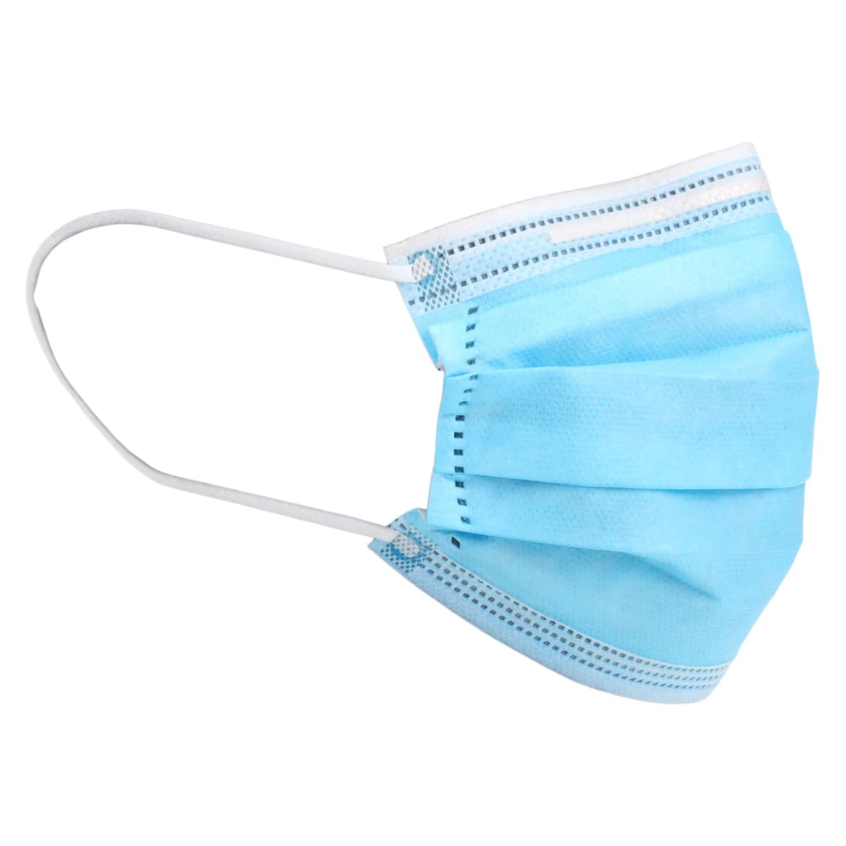 Medicom SafeMask FreeFlow Procedure Face Mask, ASTM Level 3, Blue, 50/Box, 200515 thumbnail 3