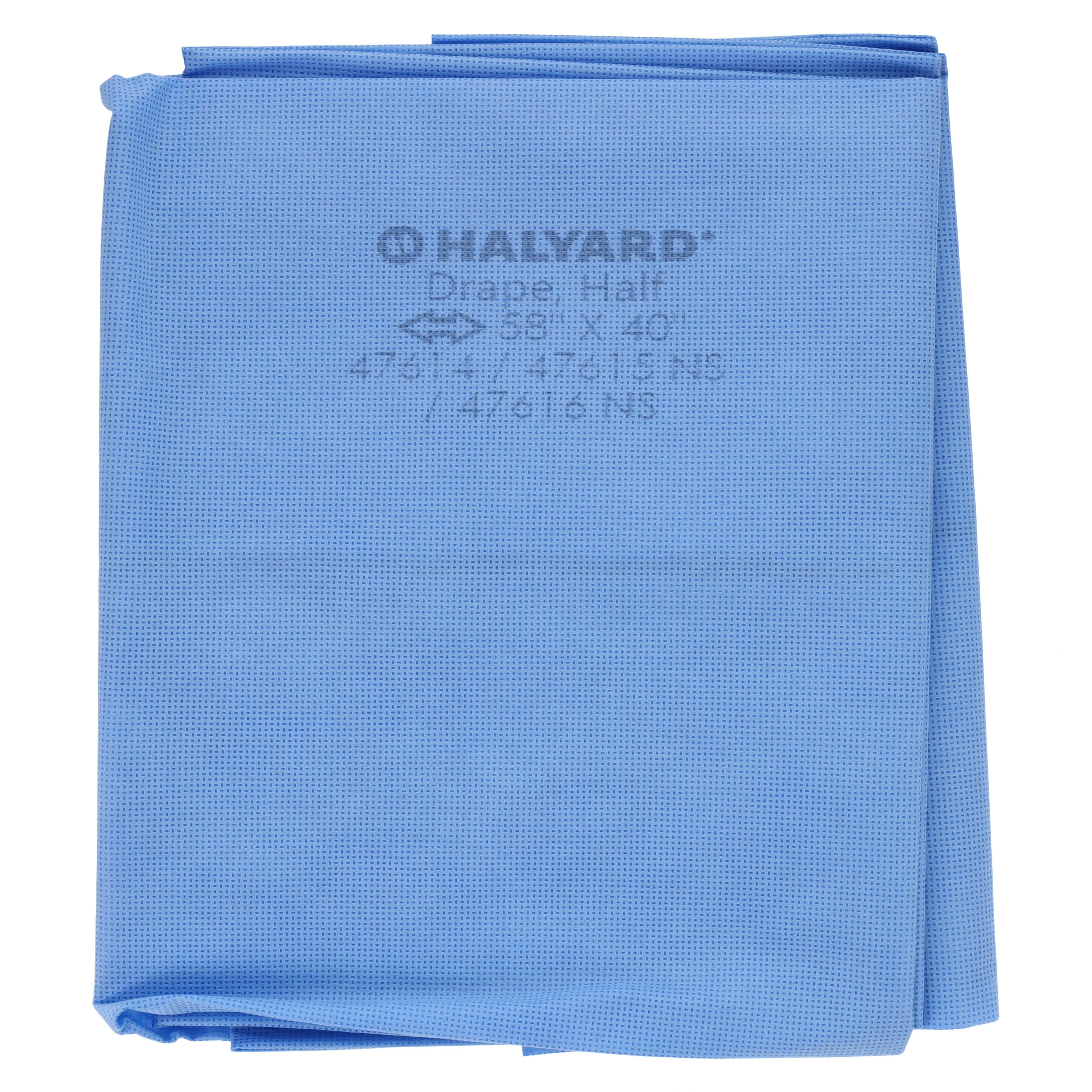 O & M Halyard Half Drape Sheets, Sterile, 40" x 58", Case of 60 thumbnail 3