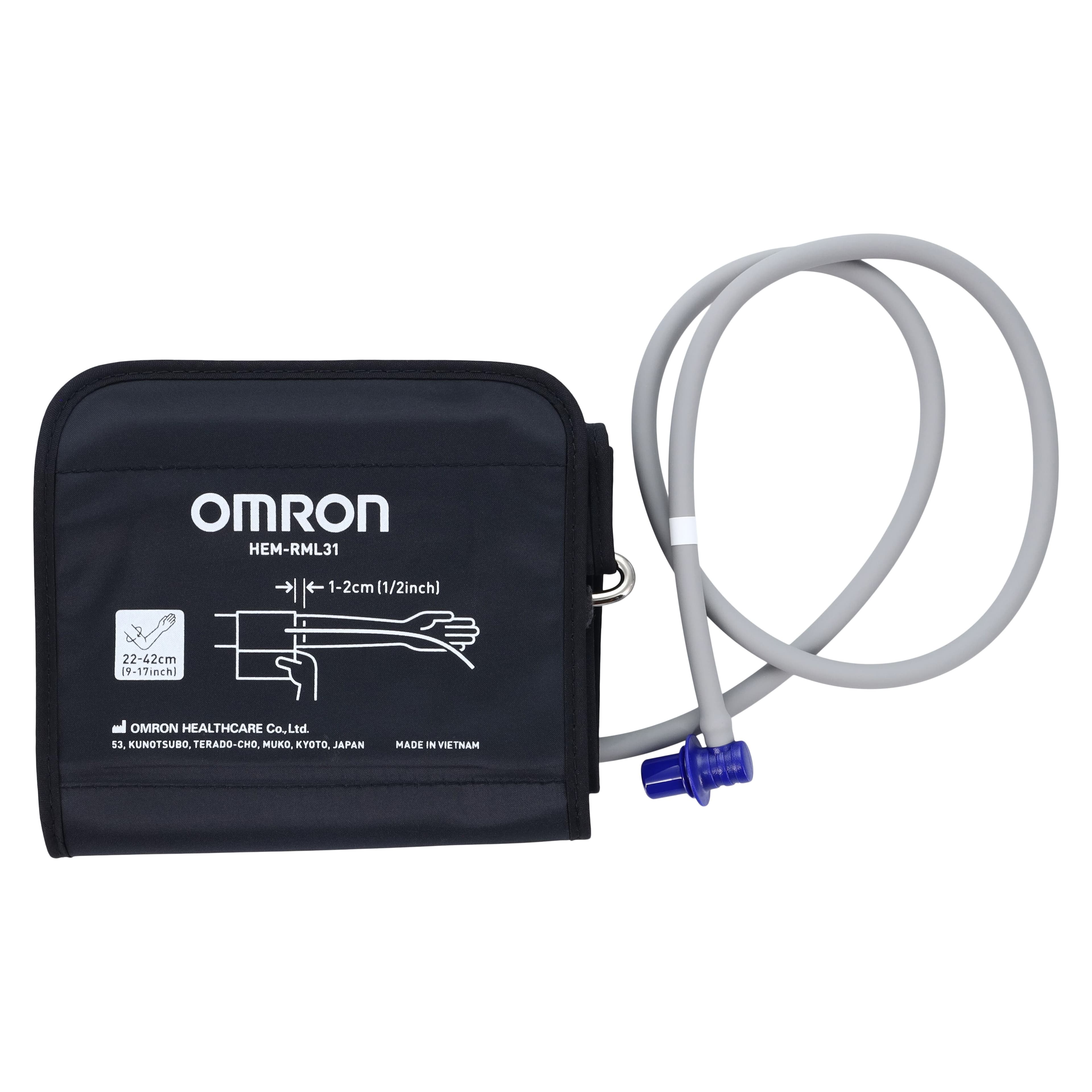 Omron 5 Series Wireless Upper Arm Blood Pressure Monitor, BP7250, with Wide-Range D-Ring Cuff (Fits 9"-17"), Includes 4 AA Batteries thumbnail 7