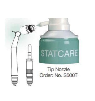 Statcare Tip Nozzle S500T for Spray Lubricants and Handpieces, 1/Pkg - STATCARE Spray Nozzles - Tip Nozzle - Image 1