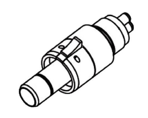 SciCan Statmatic & Statmatic Plus Handpiece Maintenance Coupling for Midwest Slow-Speed Handpieces, S30101-MW, 1/Pkg - Statmatic & Statmatic Plus Handpiece Maintenance Couplings - Midwest Handpieces - Image 1