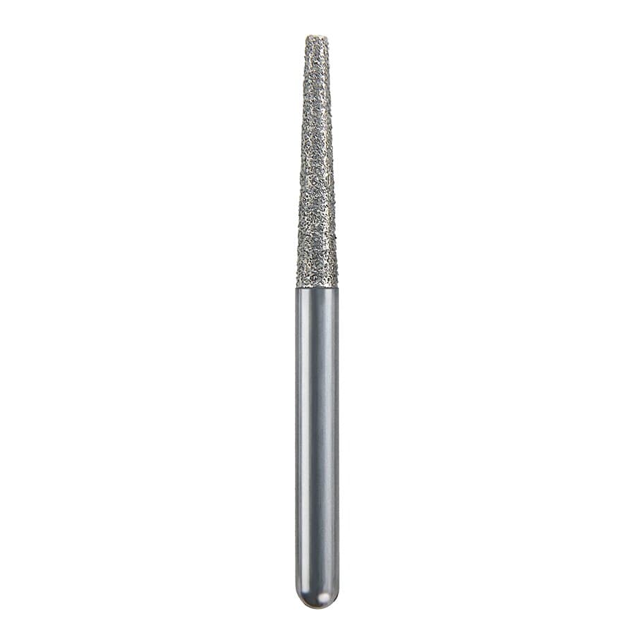 Spring Health Products #702.9 Medium Flat End Taper Diamond Bur, FG 847-016, Single-Use, 25/Pack - #702.9 Medium Flat End Taper Spring Diamond FG 847-016 Single-Use Pack of 25 - Image 1
