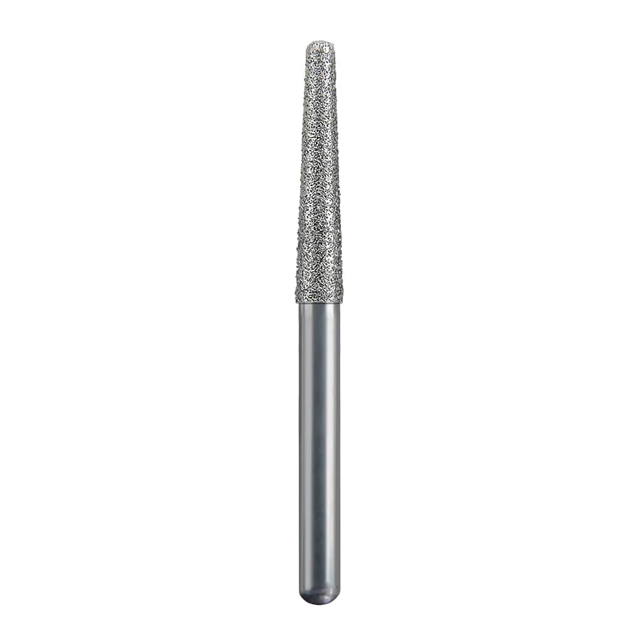 Spring Health Products FG Diamond Bur, Fine Round End Taper, 856-018, Single-Use, 25/Pack, 773.9F25 - #773.9 Fine Round End Taper Spring Diamond FG 856-018 Single-Use Pack of 25 - Image 1