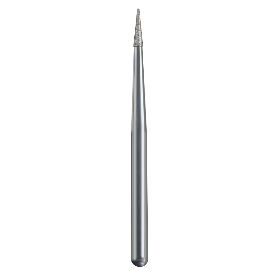 Spring Health Products #201.3 Extra-Fine Needle Diamond Bur, FG 889-008, Single-Use, 25/Pack - #201.3 Extra-Fine Needle Spring Diamond FG 889-008 Single-Use Pack of 25 - Image 1