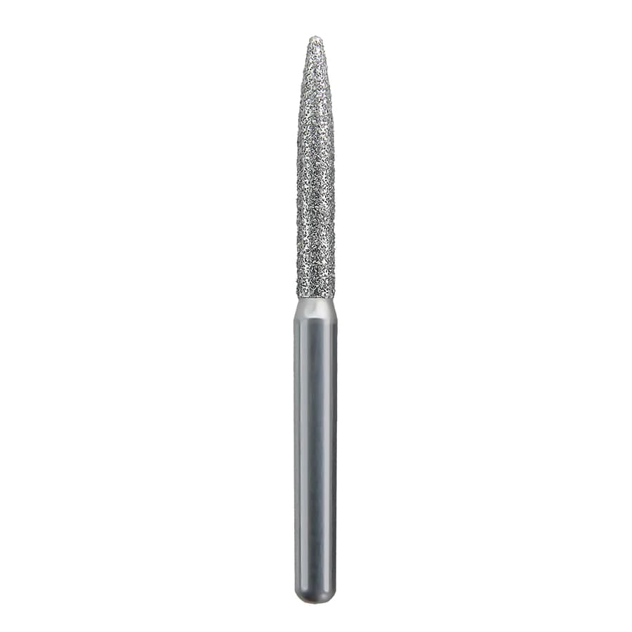 Spring Health Products Fine Flame Diamond Bur, FG 863-016, Single-Use, 25/Pack - #267.10 Fine Flame Spring Diamond FG 863-016 Single-Use Pack of 25 - Image 1