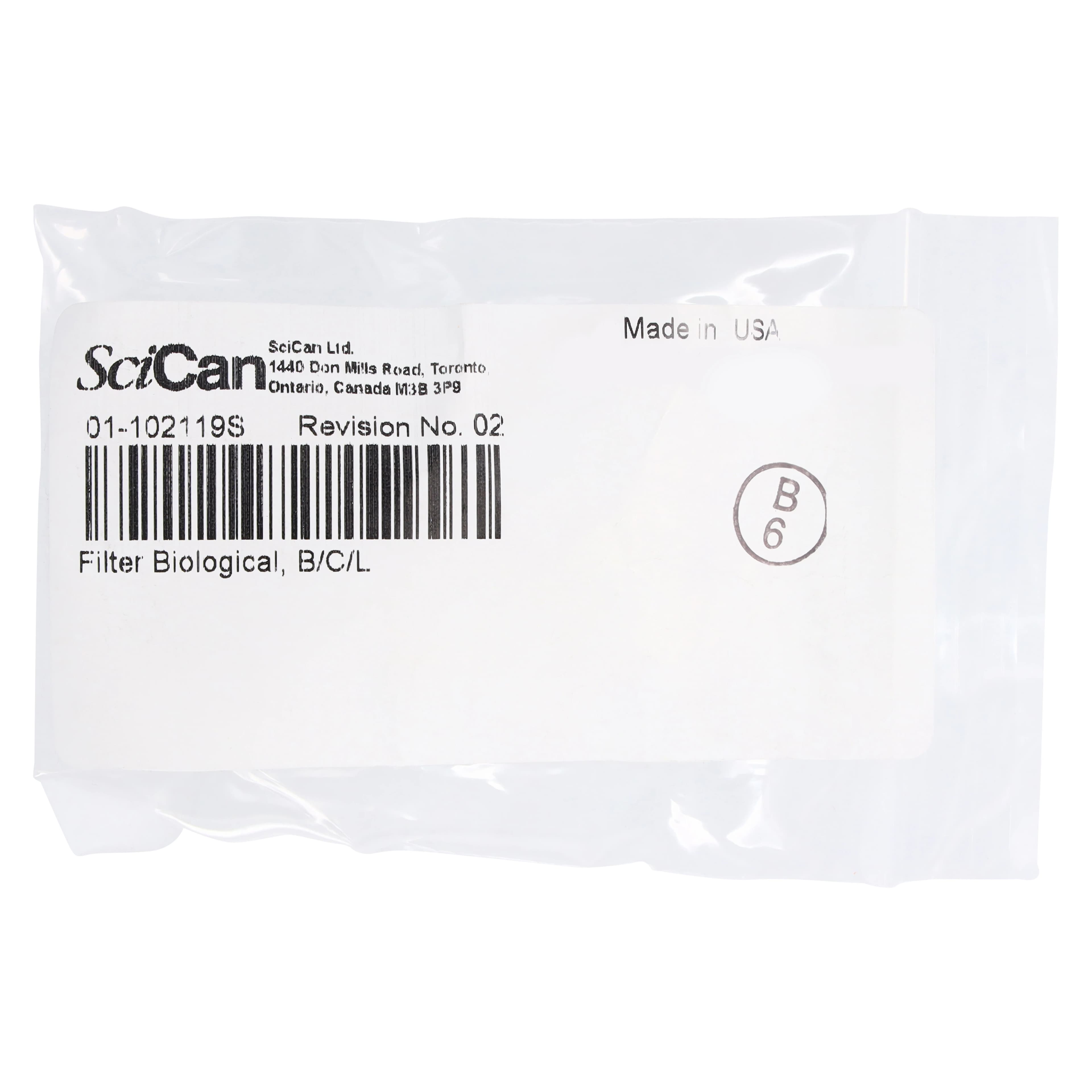 SciCan Statim Biological Air Filter for Statim 2000/5000/G4, 3/16" ID Hose Connector, 1/Pk, 01-102119S thumbnail 5