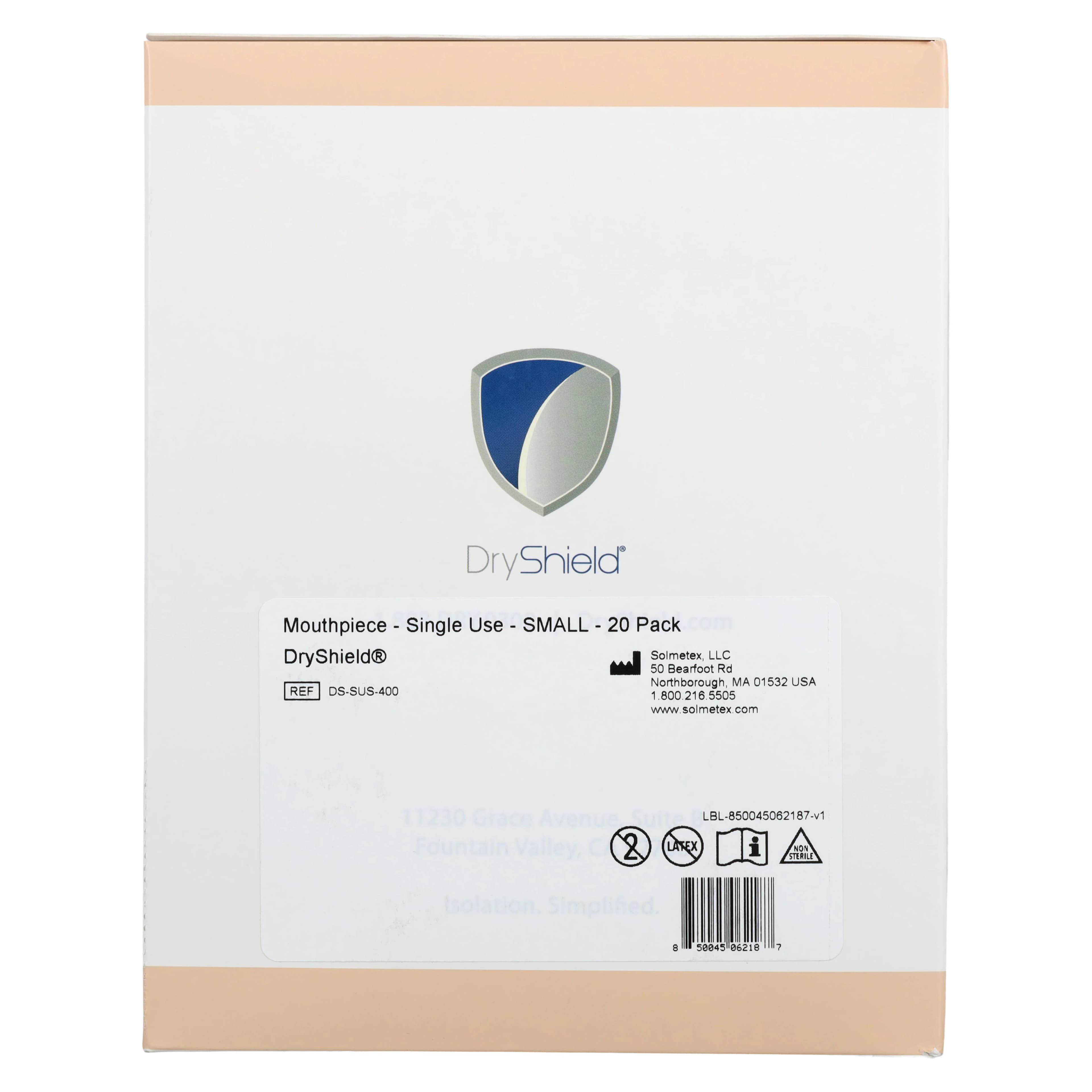DryShield Single-Use Starter Kit, HVE Isolation System with Pedo/Small/Medium/Large Mouthpieces, DS-SUSK-003 thumbnail 17
