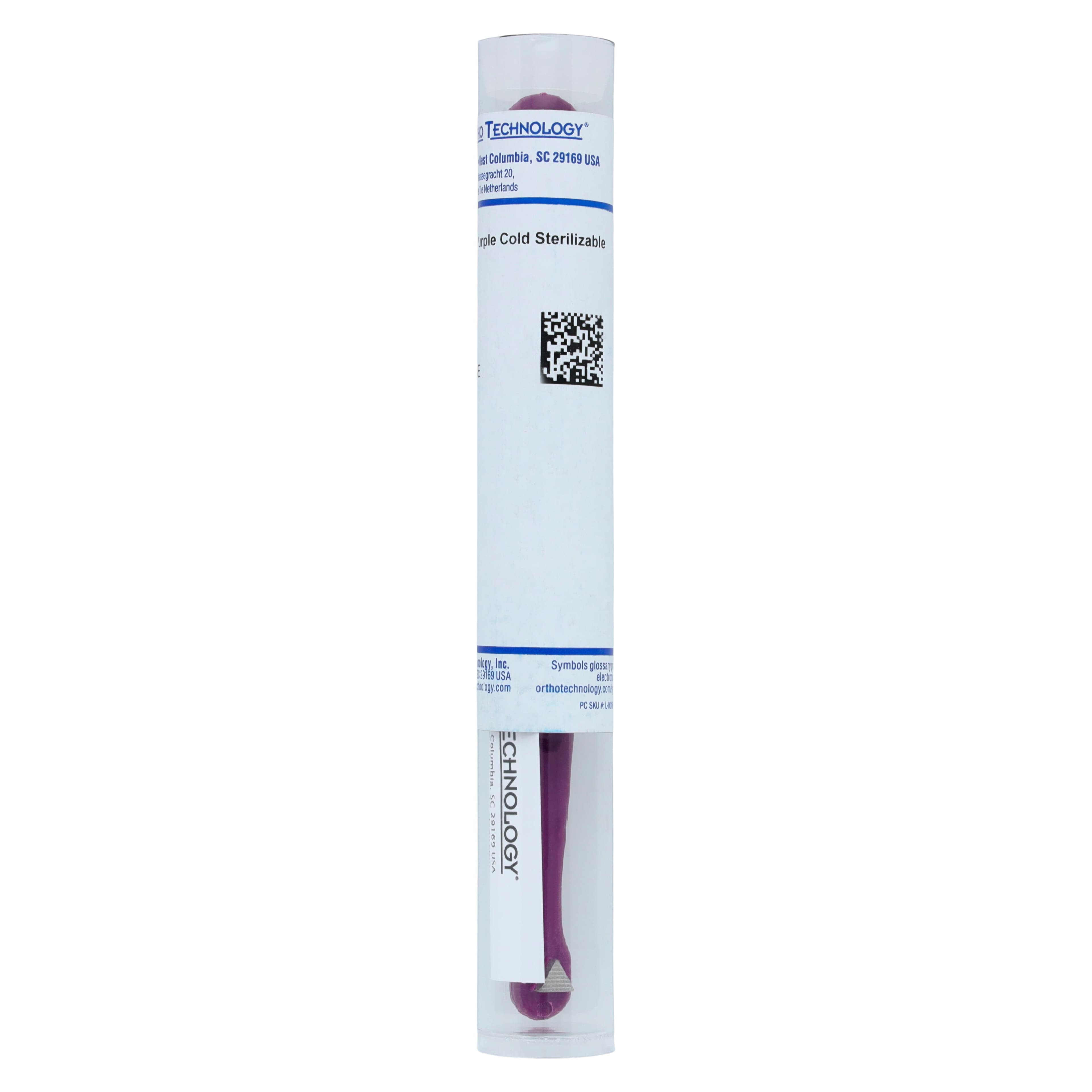 Ortho Technology Bite Stick Cold Sterilizable, Molar Band Seater, Triangle Tip, Purple, Single End, Color Coded Handle thumbnail 5