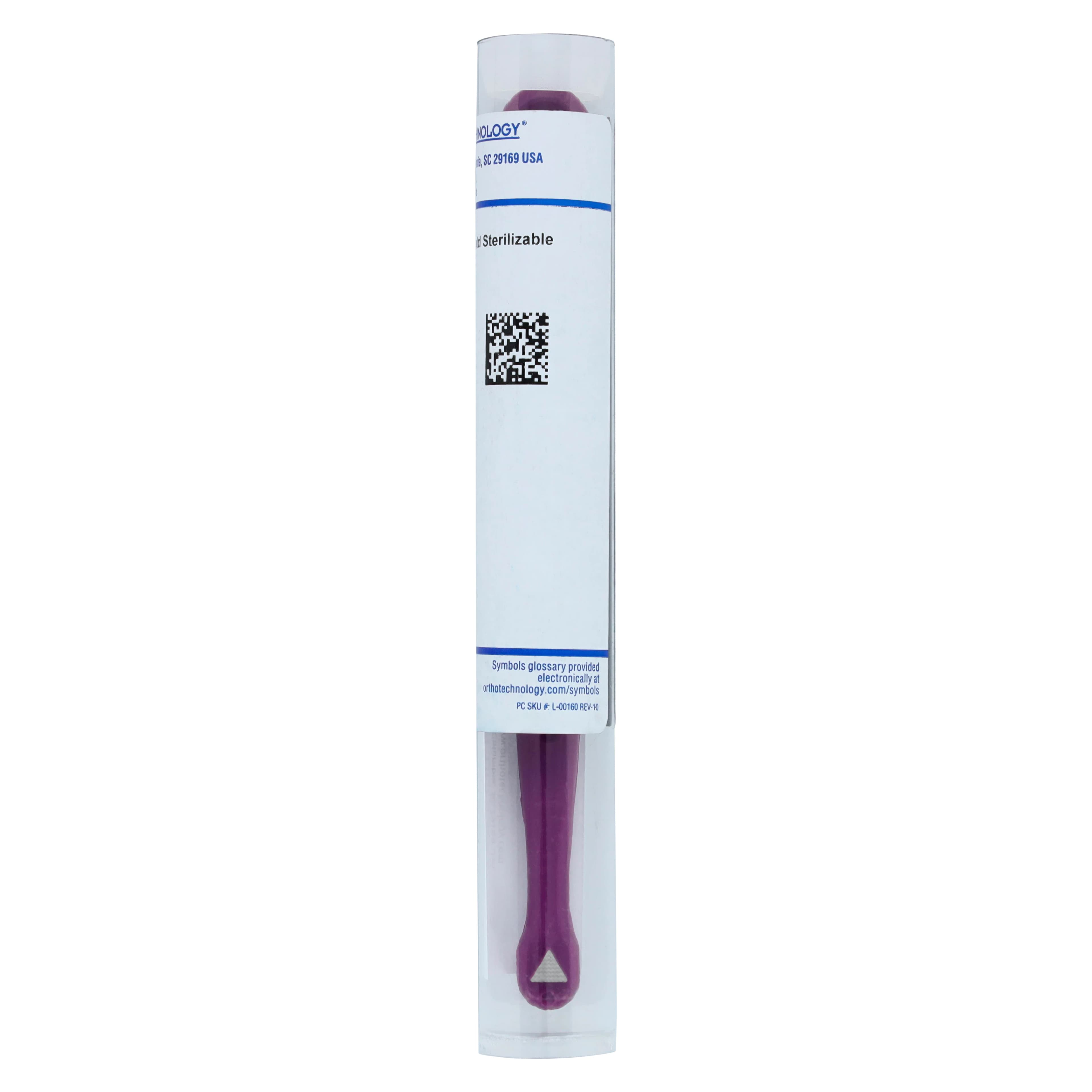 Ortho Technology Bite Stick Cold Sterilizable, Molar Band Seater, Triangle Tip, Purple, Single End, Color Coded Handle thumbnail 6