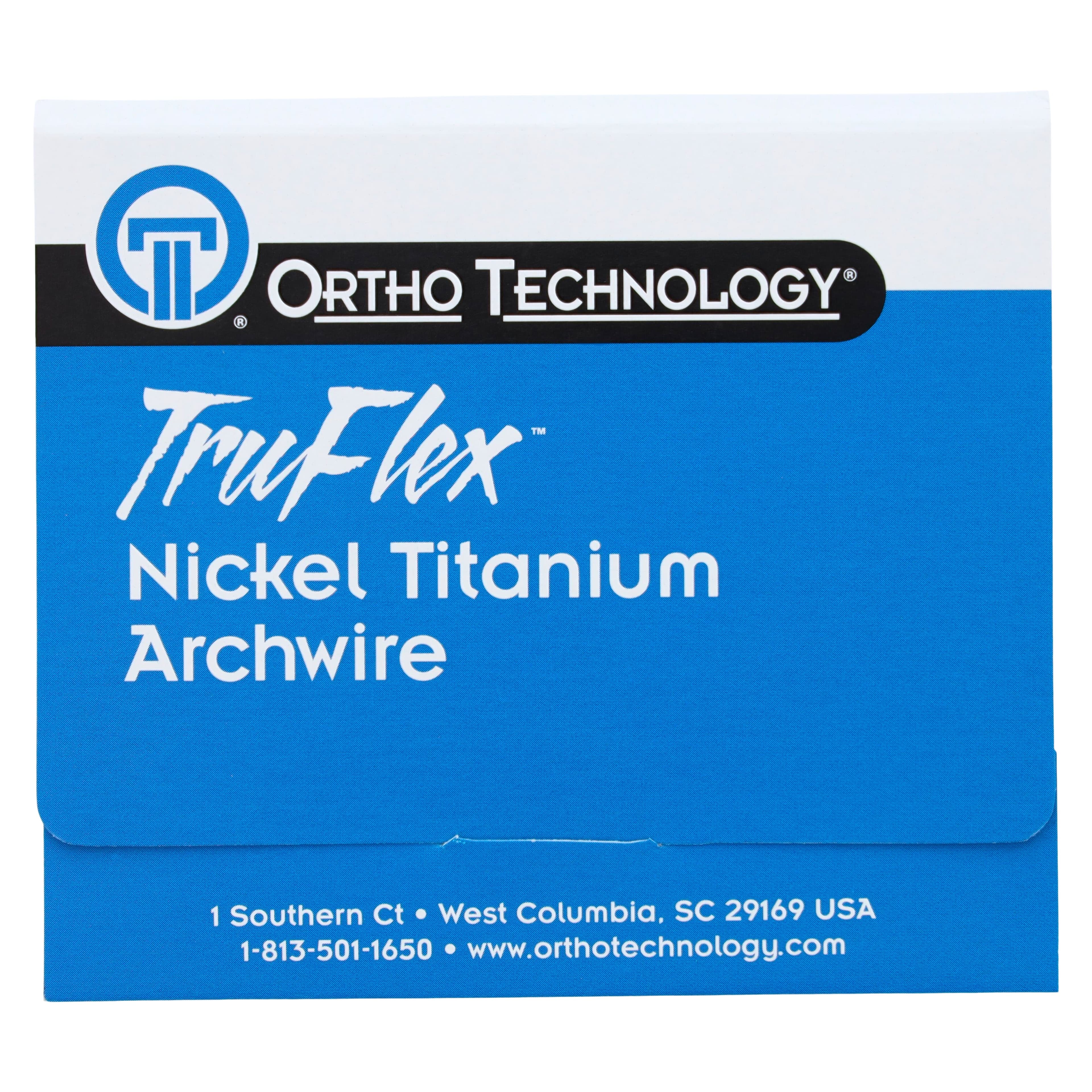 TruFlex Nickel Titanium Full Form Rectangle Etched Archwire, Lower, .017" x .025", 10/Pkg, 6000-208 thumbnail 2