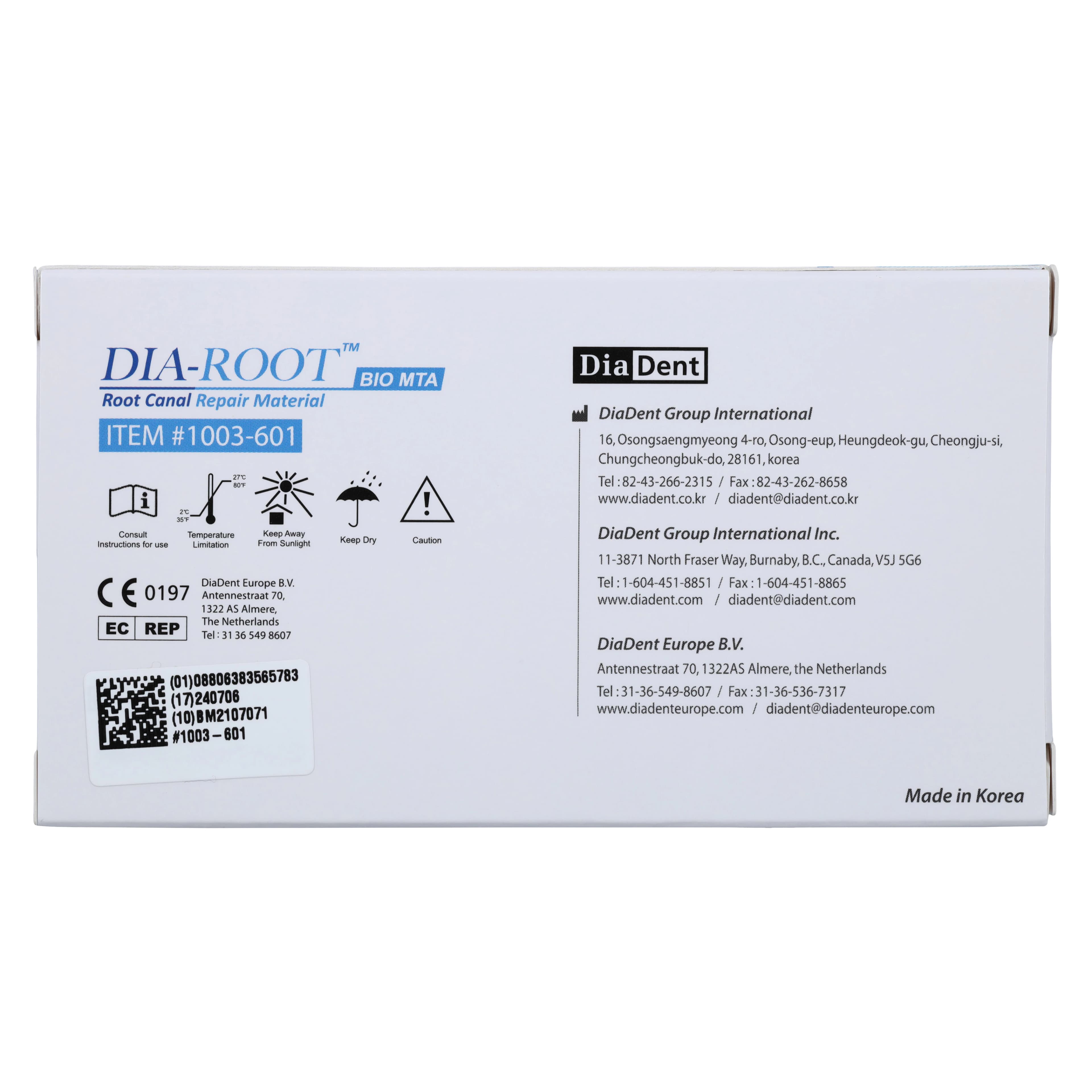 Dia-Root™ Bio MTA Root Canal Repair Material Kit, 0.5 g Capsule, 1003-601 thumbnail 7