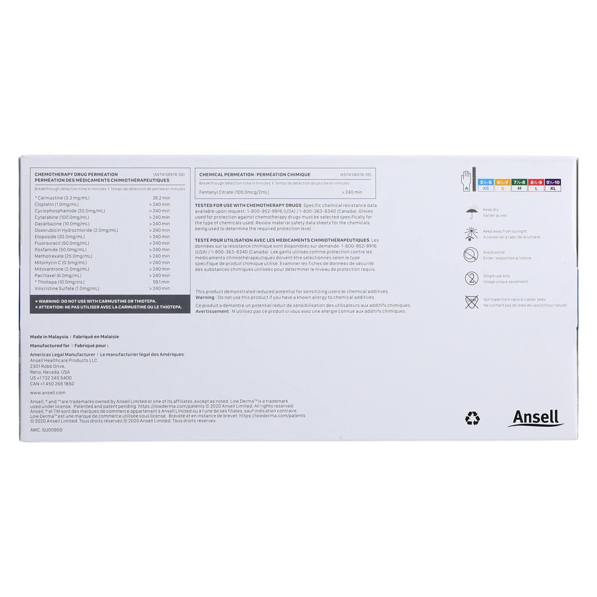 Micro-Touch® NitraFree™ Nitrile Exam Gloves, Powder-Free, Non-Sterile, Small (6.5-7), Berry Blue, 200/Box, 313028070 thumbnail 5