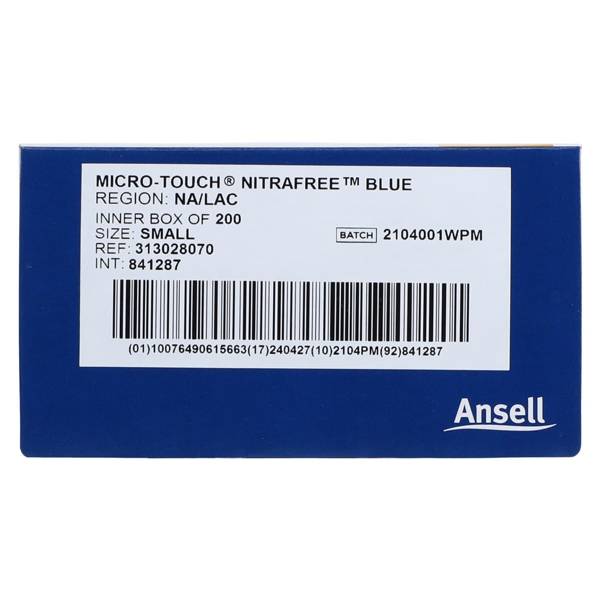 Micro-Touch® NitraFree™ Nitrile Exam Gloves, Powder-Free, Non-Sterile, Small (6.5-7), Berry Blue, 200/Box, 313028070 thumbnail 7