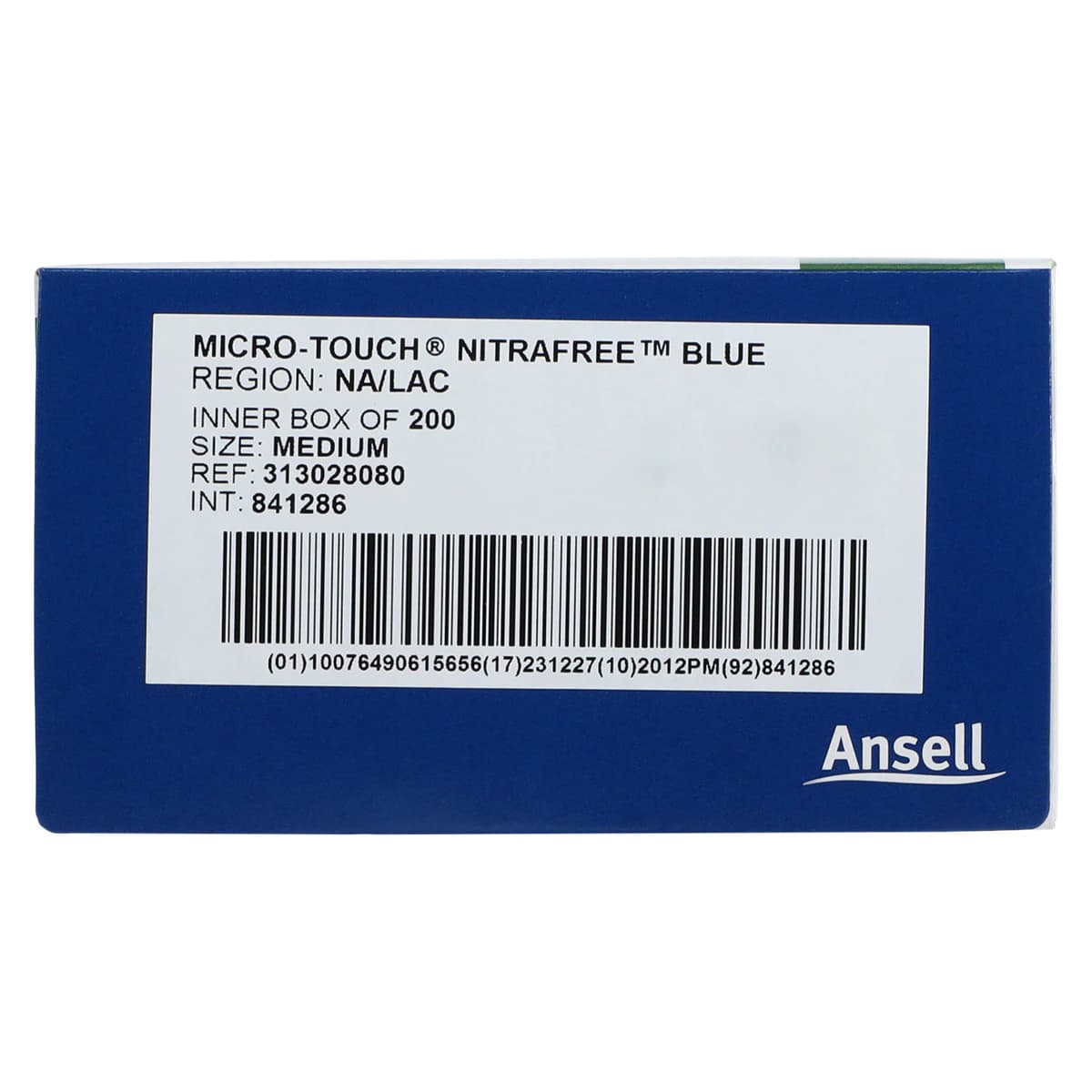 Micro-Touch® NitraFree™ Nitrile Exam Gloves, Powder-Free, Non-Sterile, Chemo Rated, Medium, Berry Blue, 200/Box, 313028080 thumbnail 5