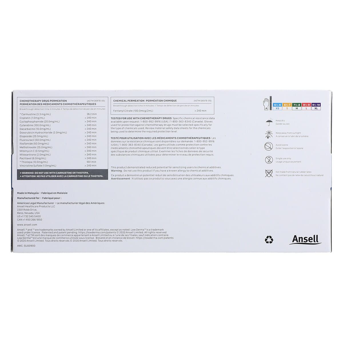 Micro-Touch® NitraFree™ Nitrile Exam Gloves, Powder-Free, Non-Sterile, Large, Berry Blue, 200/Box, 313028090 thumbnail 5
