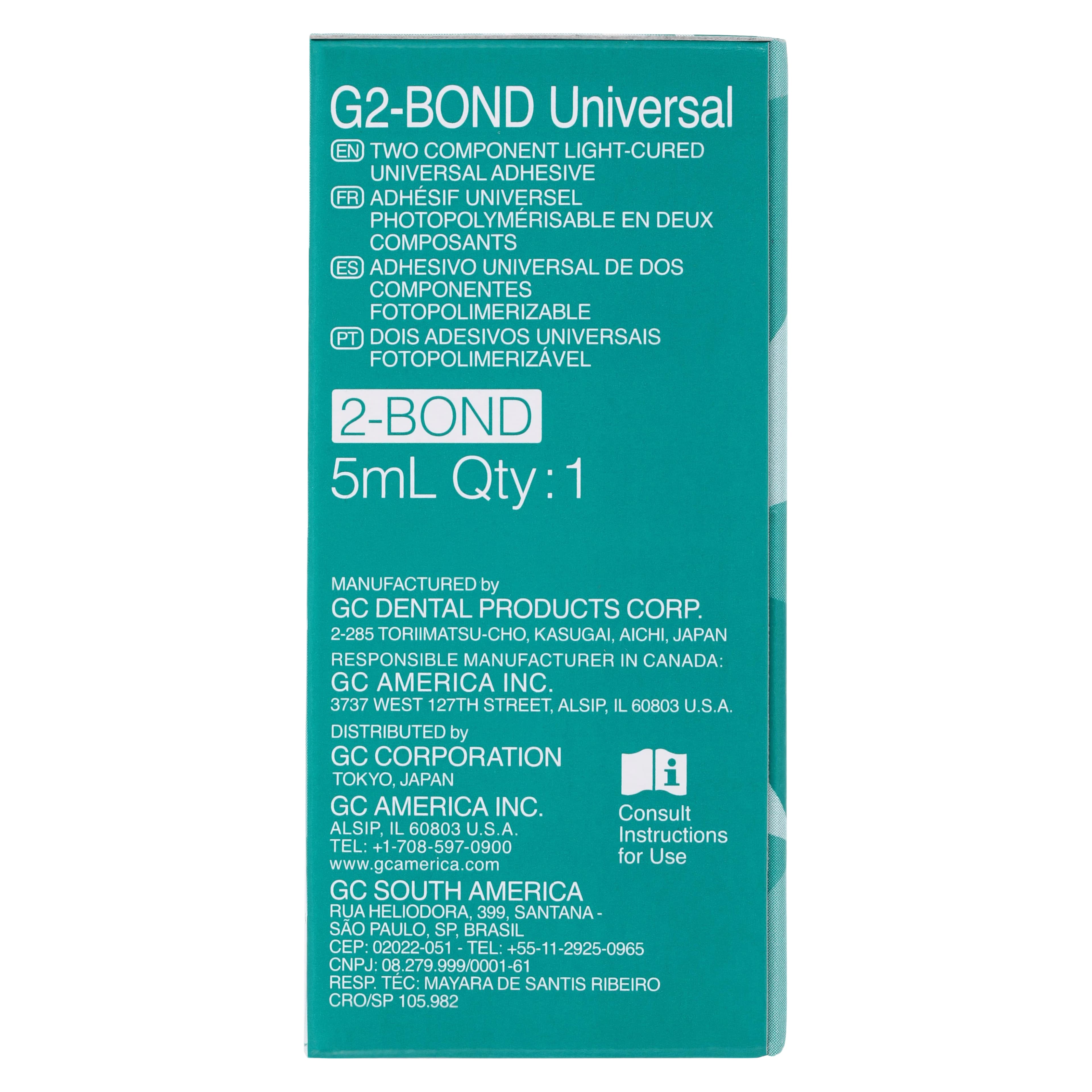 G2-BOND Universal 2-BOND Refill, 5 mL Bottle, 013652 thumbnail 5