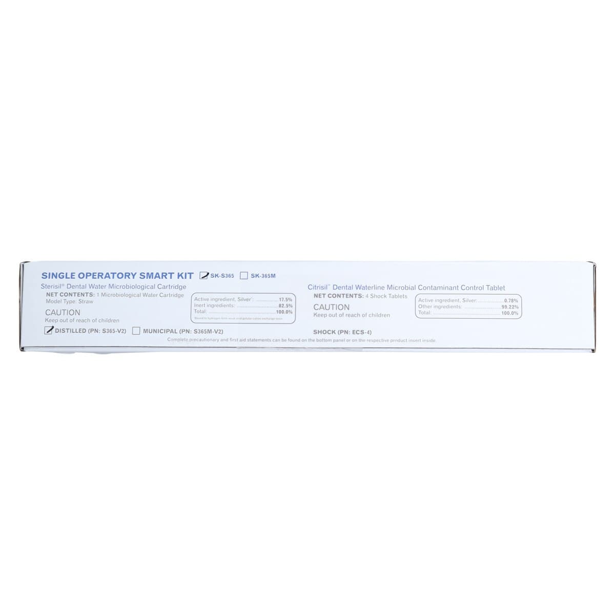 Sterisil SMART Compliance Single Operatory Kit, Distilled Water, Includes S365, MC-4, ECS-4, 1/Pk, SK-S365 thumbnail 15