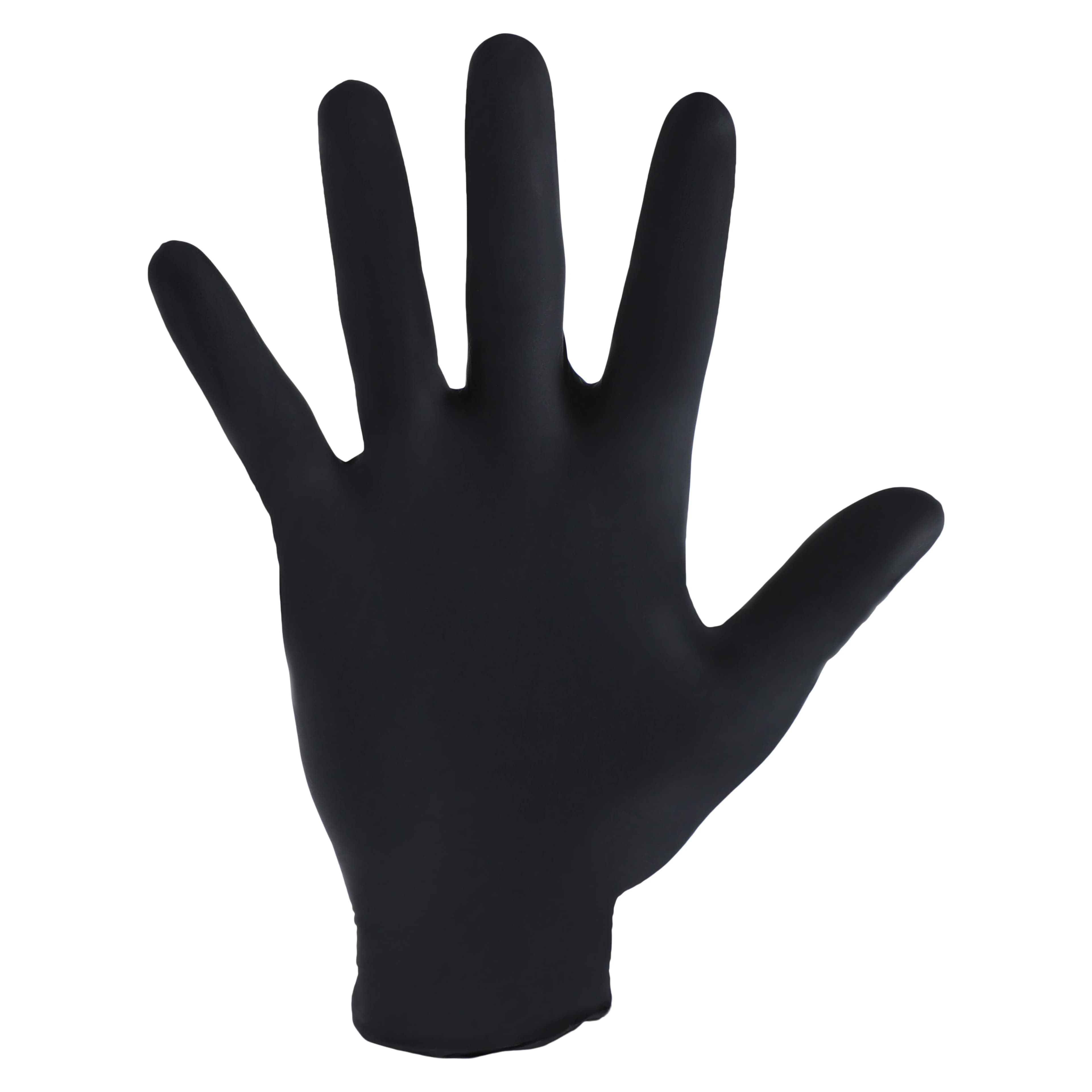 MICROFLEX Black Dragon Zero Nitrile Exam Gloves, Powder-Free, Non-Sterile, Medium (7.5-8), Black, 100/Bx, BD-100N thumbnail 2