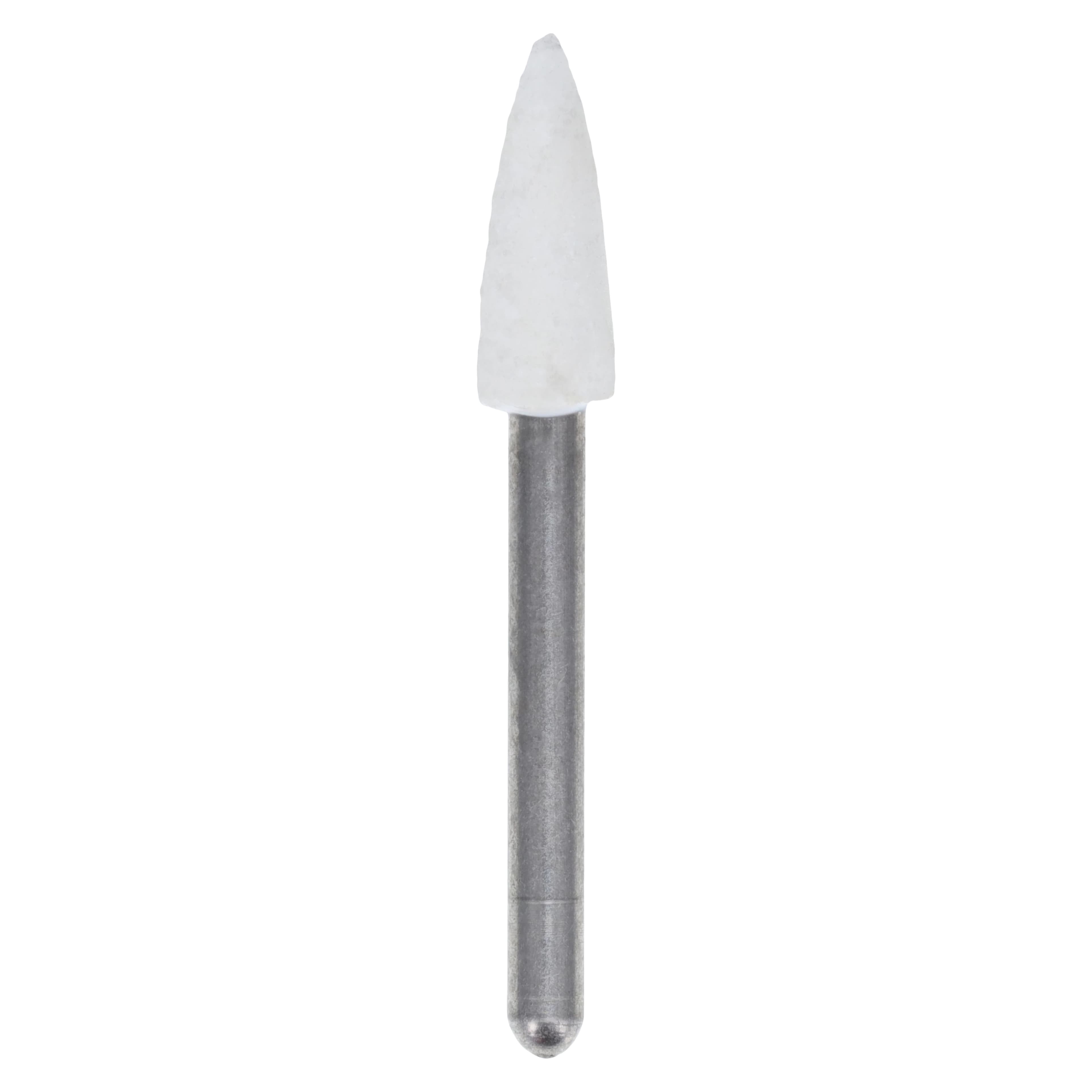 Dedeco White Arkansas Aluminum Oxide Finishing Stones, FG Friction Grip, Flame Shape 111 (FL2), 12/Box, 4702 thumbnail 2