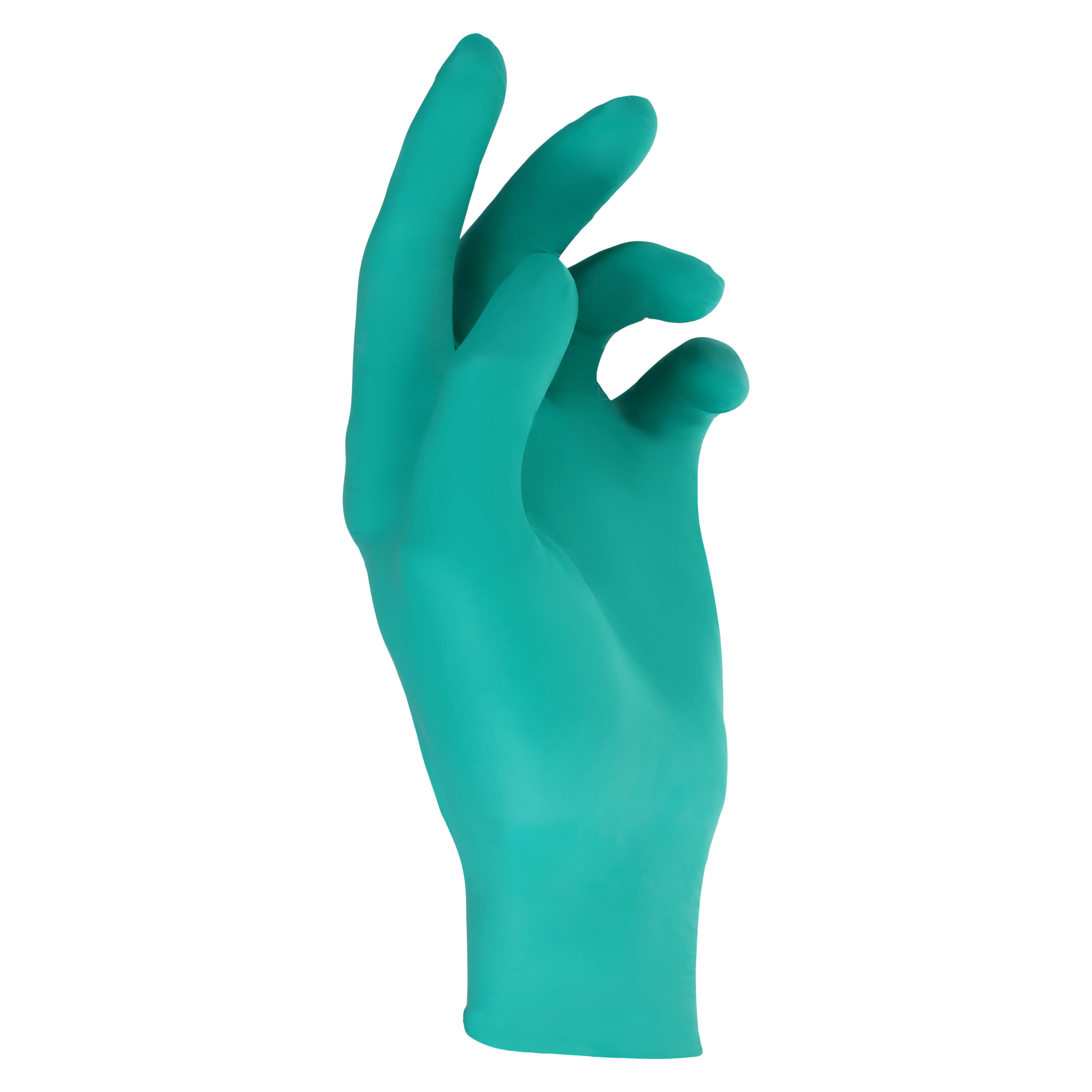 Microflex Neogard Touch 73-737 Neoprene Exam Gloves, Powder-Free, Latex-Free, Green, Large, 200/Box, 73737090 thumbnail 2