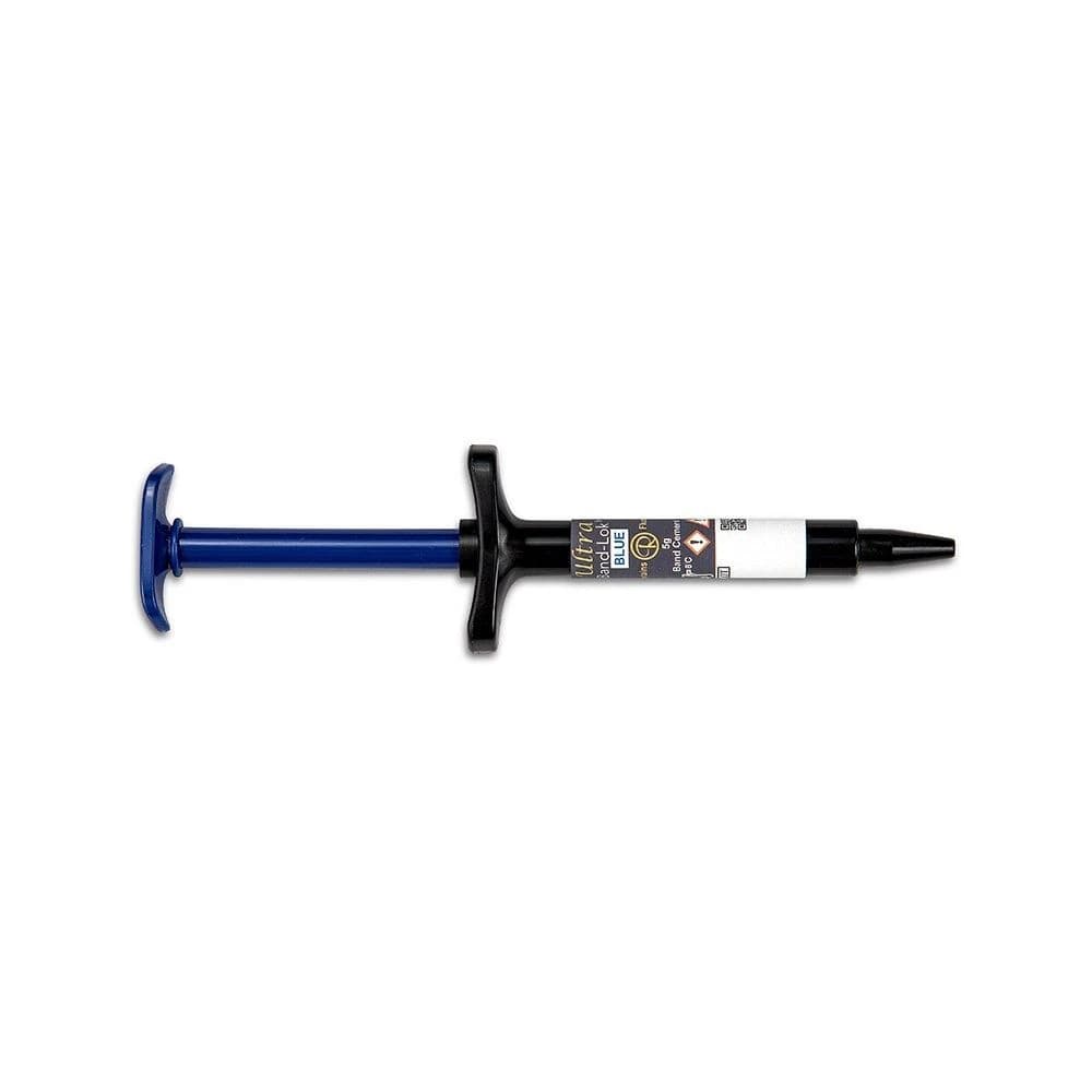 Reliance Ultra Band-Lok Blue 5g Fluoride Glass Ionomer Cement, Light Cure, Syringe, UBLBPP - Ultra Bandlok Blue 5g Push Syr - Image 1