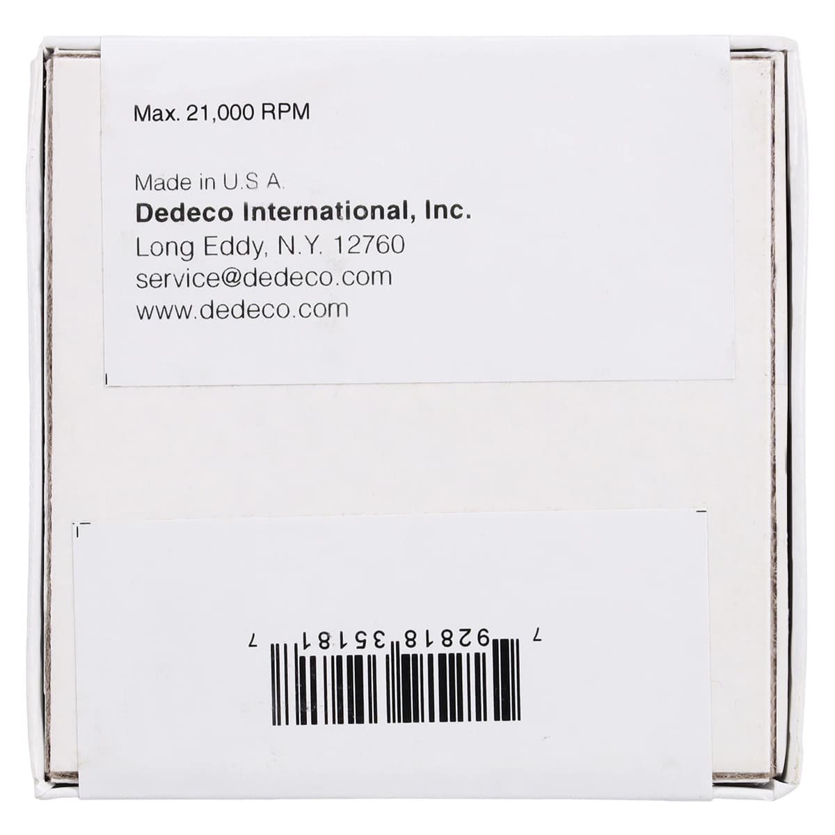 Dedeco Very Thin Separating Discs, 7/8" x .015", Silicon Carbide, Black, 50/Box, 5181 thumbnail 5