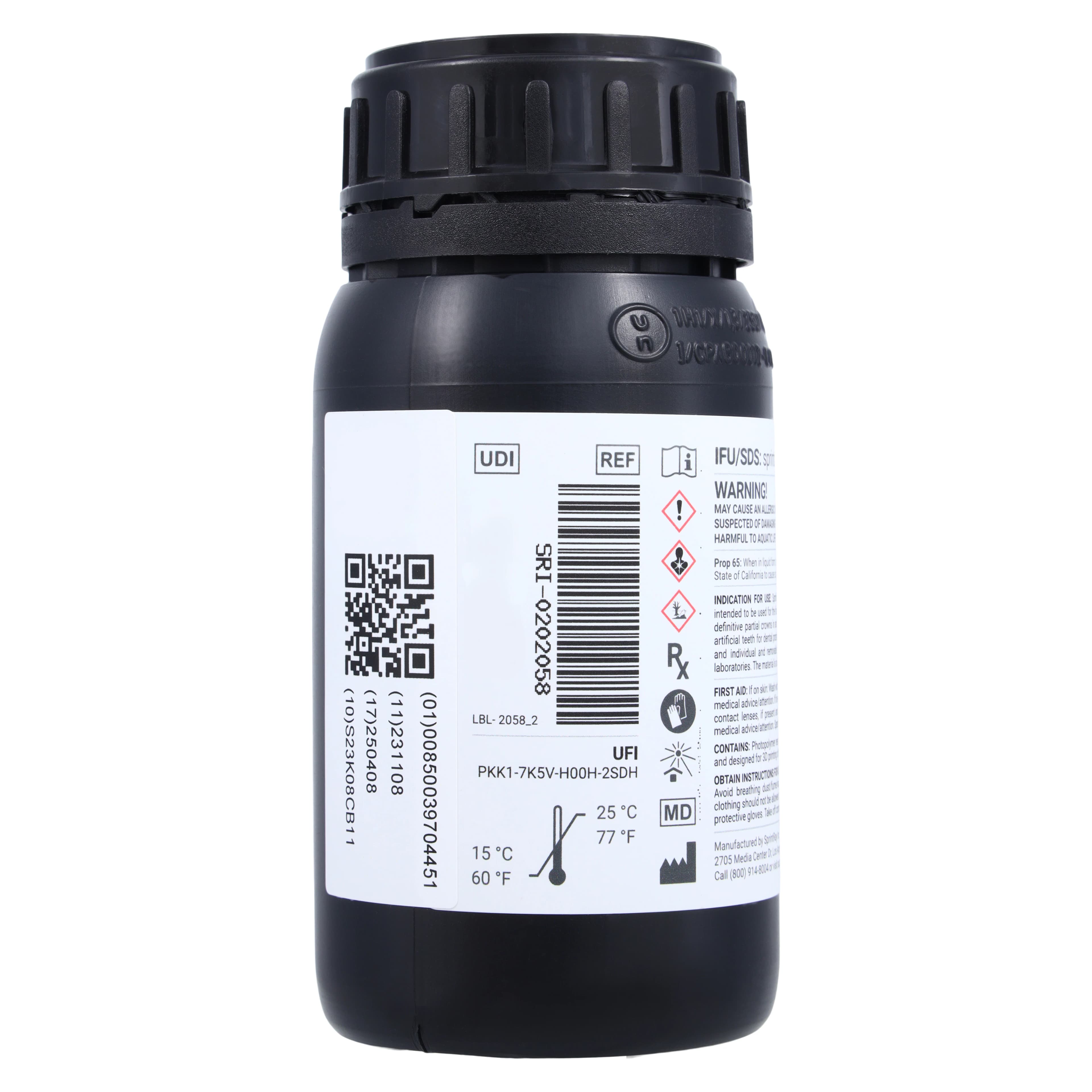 SprintRay Ceramic Crown Resin, Shade B1, 250 g Bottle thumbnail 2