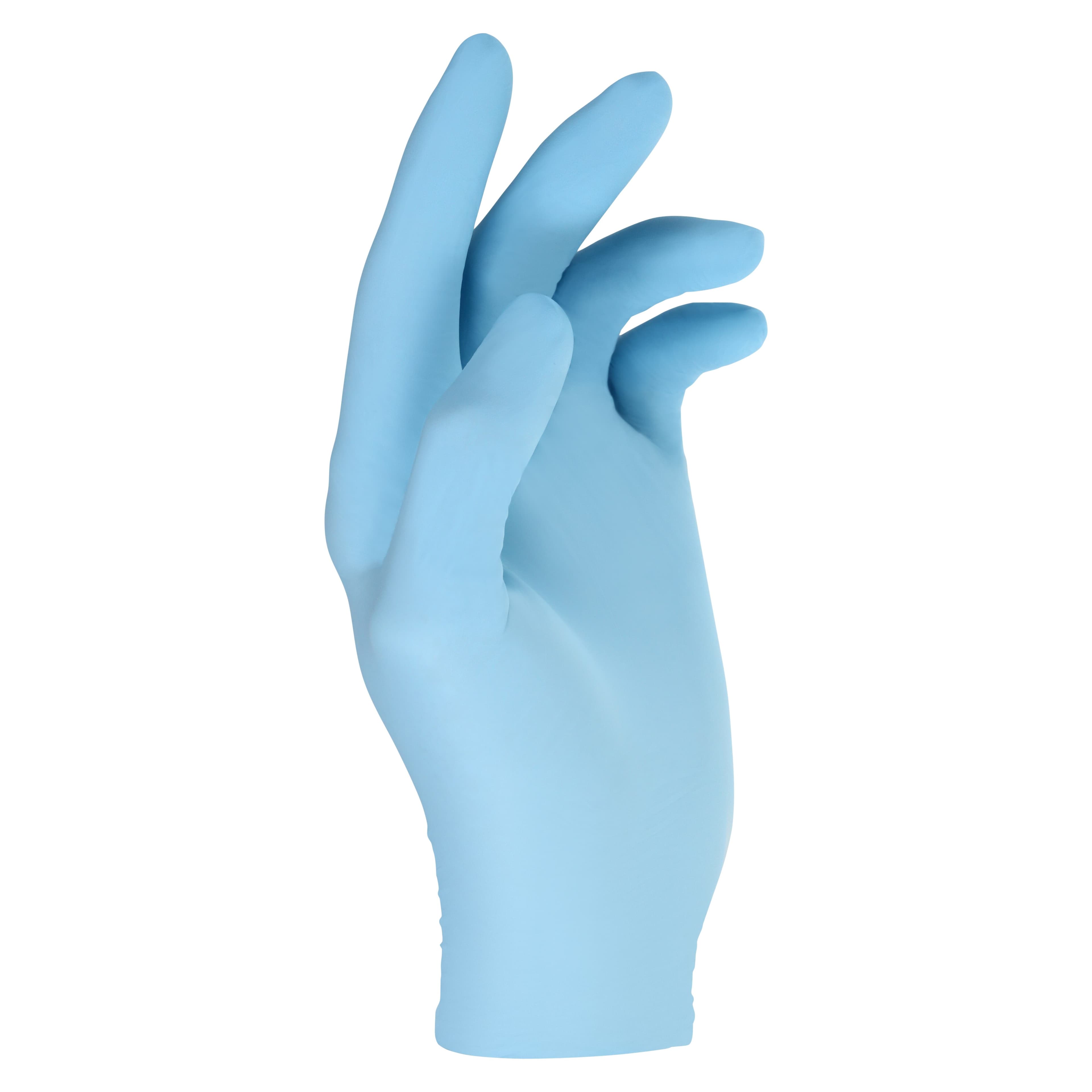 XCEED Nitrile Examination Gloves, Powder Free, Latex Free, Blue, Medium, 250/Box, XC-310-M thumbnail 2