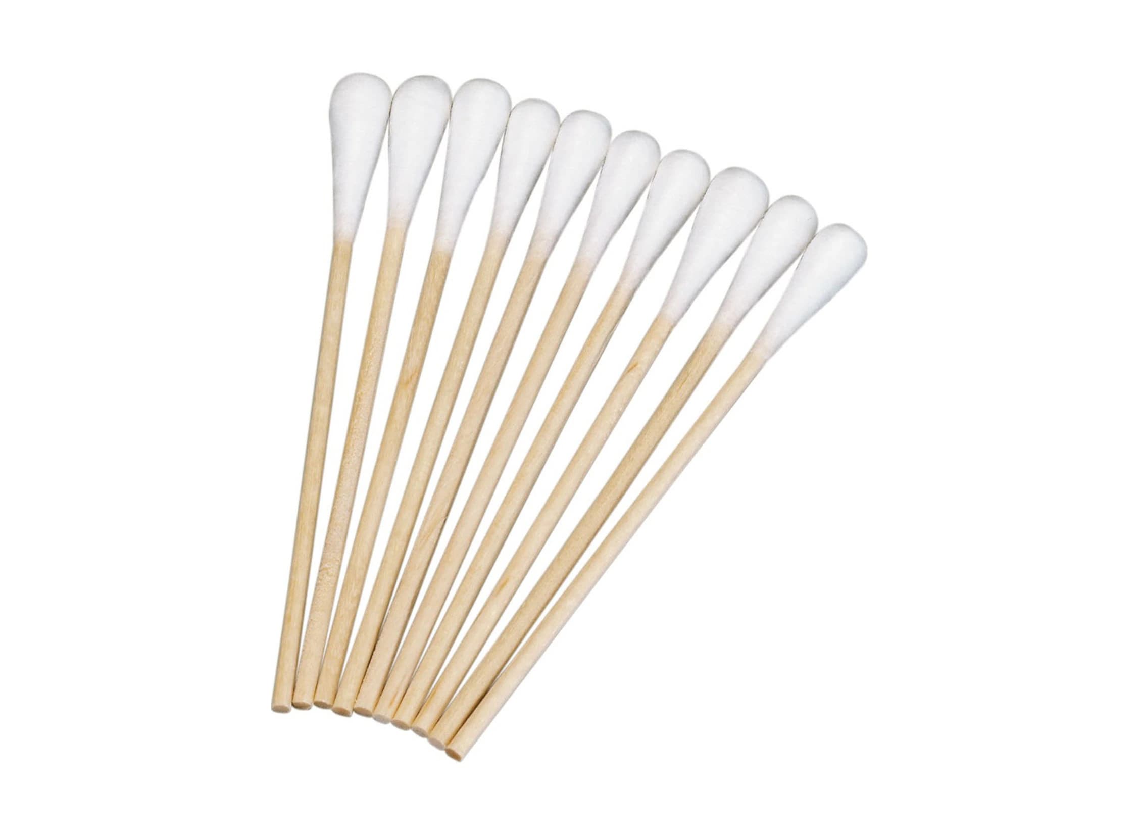 SafeBasics Cotton-Tipped Applicators, Non-Sterile, Wood Shaft, 3", 1000/Box, 803 - SafeBasics, Cotton Tipped Applicators 3" 1000/Pk, 803 - Image 1