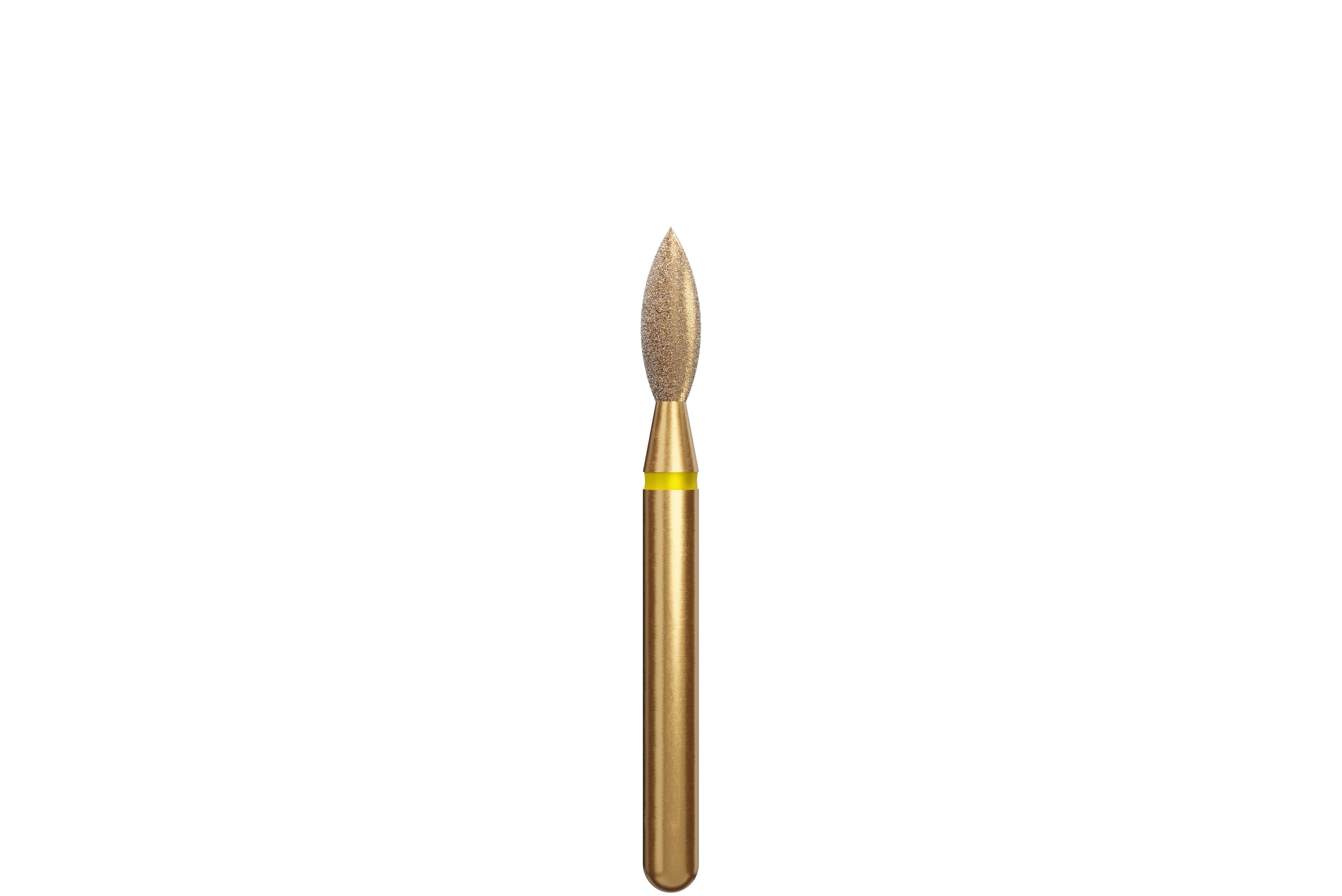 Coltene Alpen Multi-Use Multilayer Diamond Bur, Extra Fine, Pointed Football (Bud), FG, #368-020, 5/Pkg thumbnail 2
