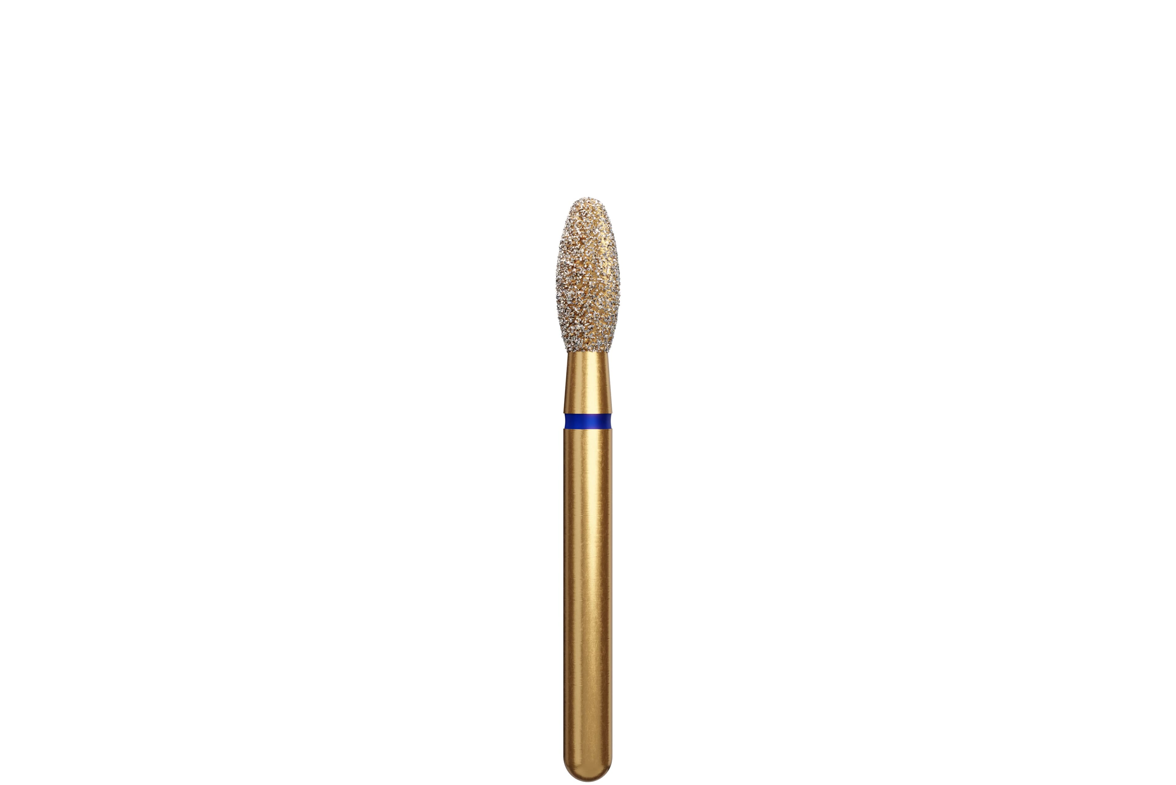 Alpen Multi-Use Multilayer Diamond Bur, Egg/Football, FG, Medium Grit, #379-023, 2.3 mm Head, 5/Pkg, 60031807 thumbnail 2