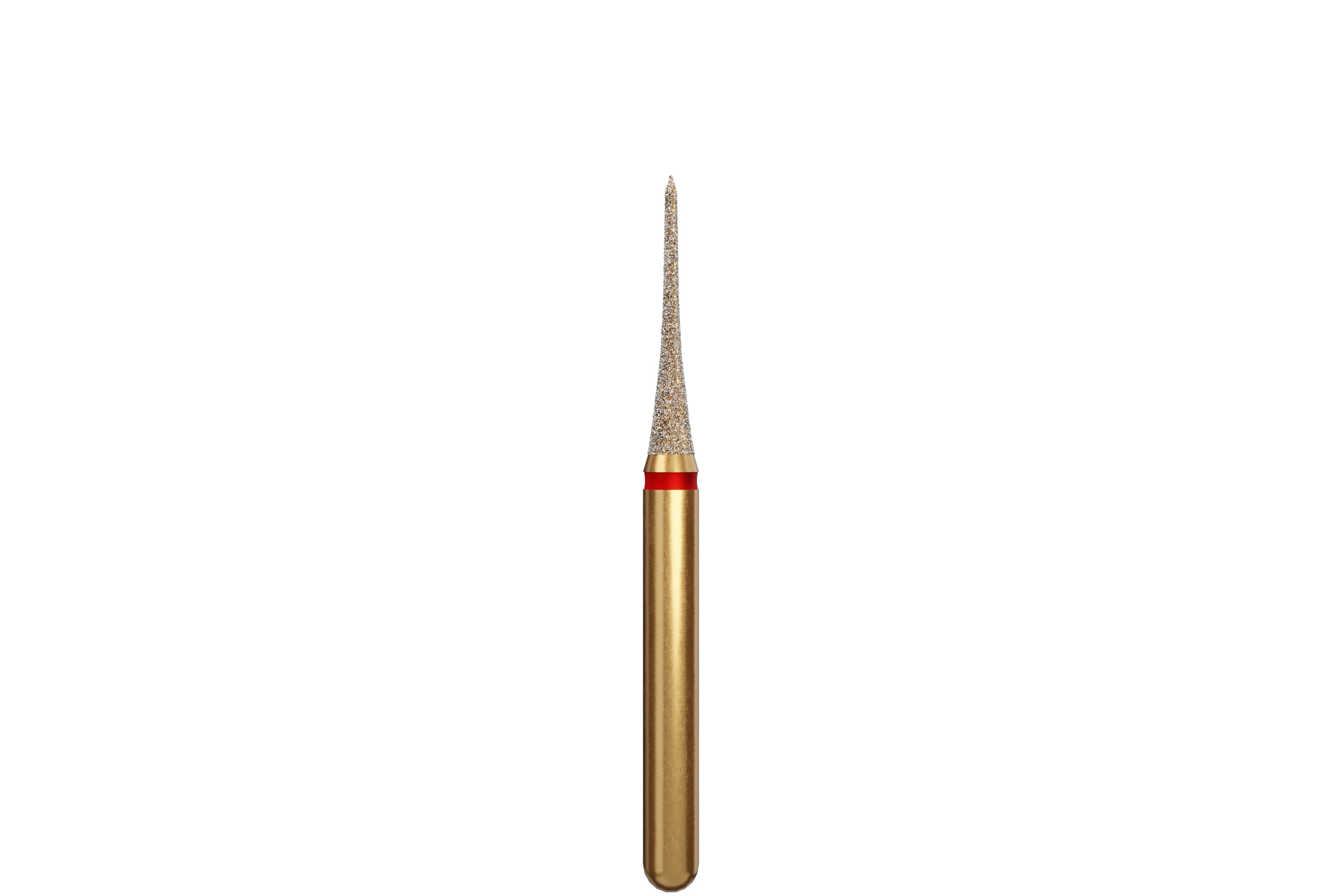 Alpen Multilayer Diamond Bur, FG, Interproximal, Fine, Red, #392-031F, 1.6 mm Head Diameter, 8 mm Head Length, 5/Pk, 60031827 thumbnail 2