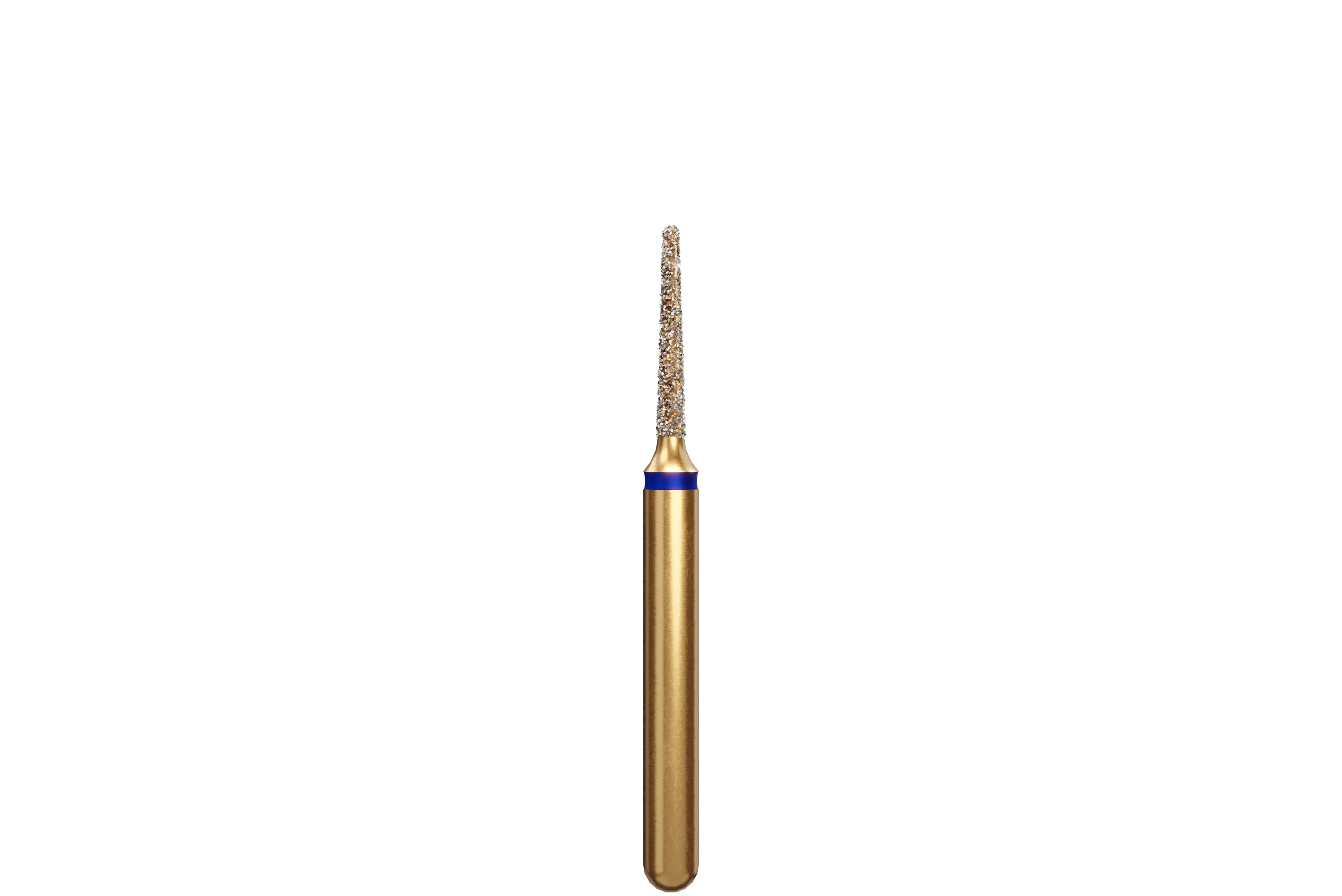 Alpen Multi-Use Diamond Bur, FG, Round End Taper, Medium, Blue, #855-010, 1 mm Head, 6 mm Head Length, 5/Pk, 60032267 - Alpen Diamond Burs, FG, Round End Taper, Medium, Blue, # 855-010M, 5/Pk, 60032267 - Image 1