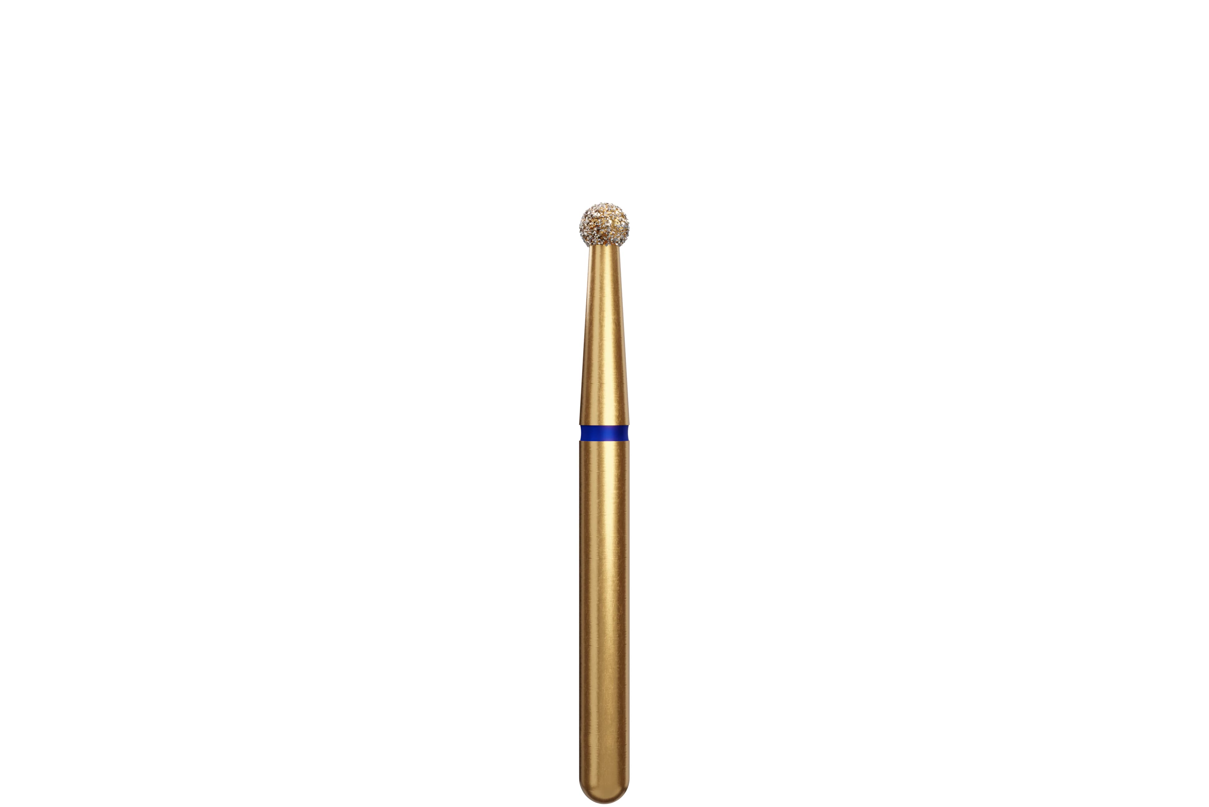 Alpen Multi-Use Multilayer Diamond Bur, FG, Round, Medium, Blue, #801-018M, 1.8 mm Head, 5/Pk, 60031873 - Alpen Diamond Burs, FG, Round, Medium, Blue, # 801-018M, 5/Pk, 60031873 - Image 1