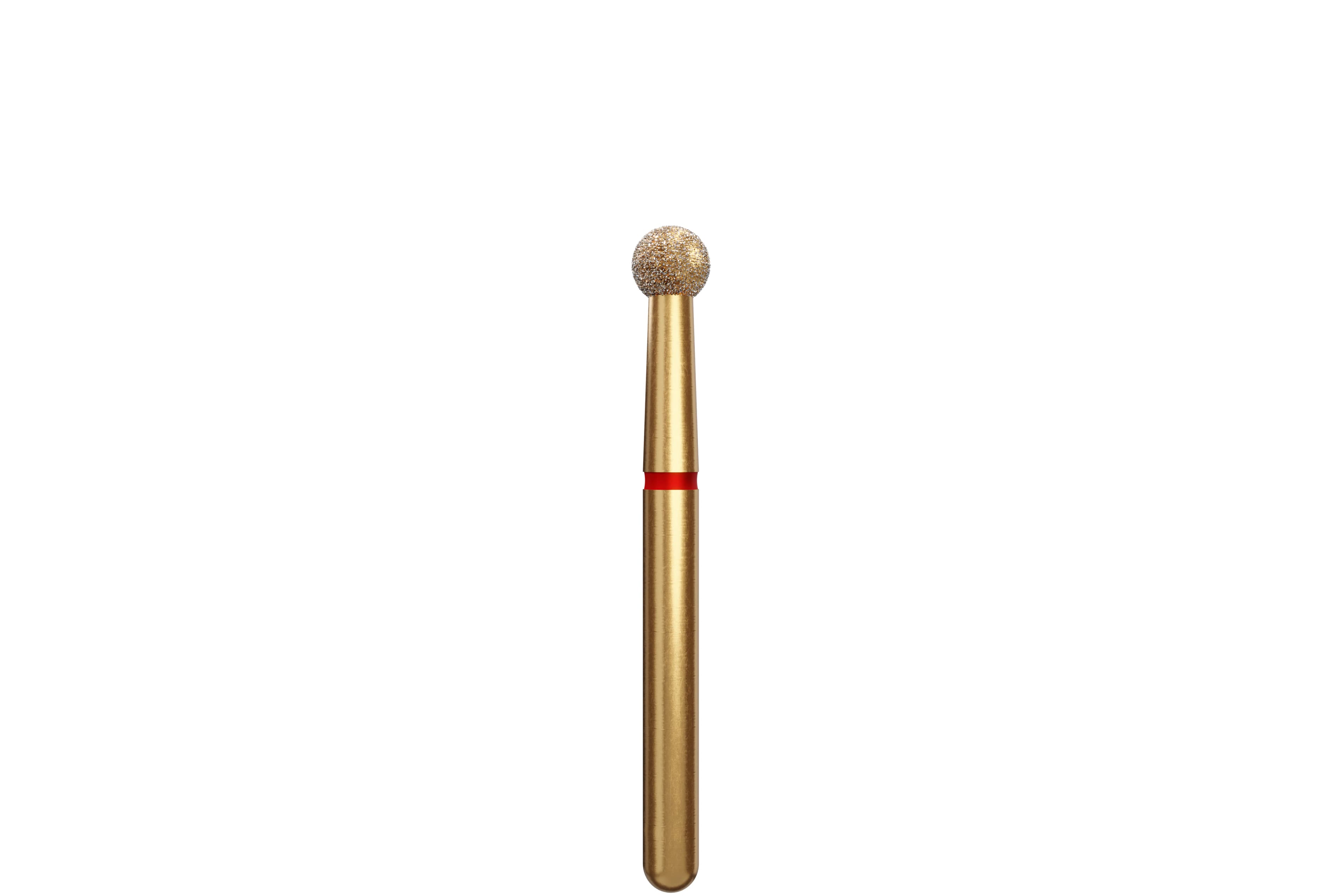 Alpen Diamond Bur, FG, Round, Fine, Red, #801-023F, 2.3 mm Head, 5/Pk, 60031885 - Alpen Diamond Burs, FG, Round, Fine, Red, # 801-023F, 5/Pk, 60031885 - Image 1