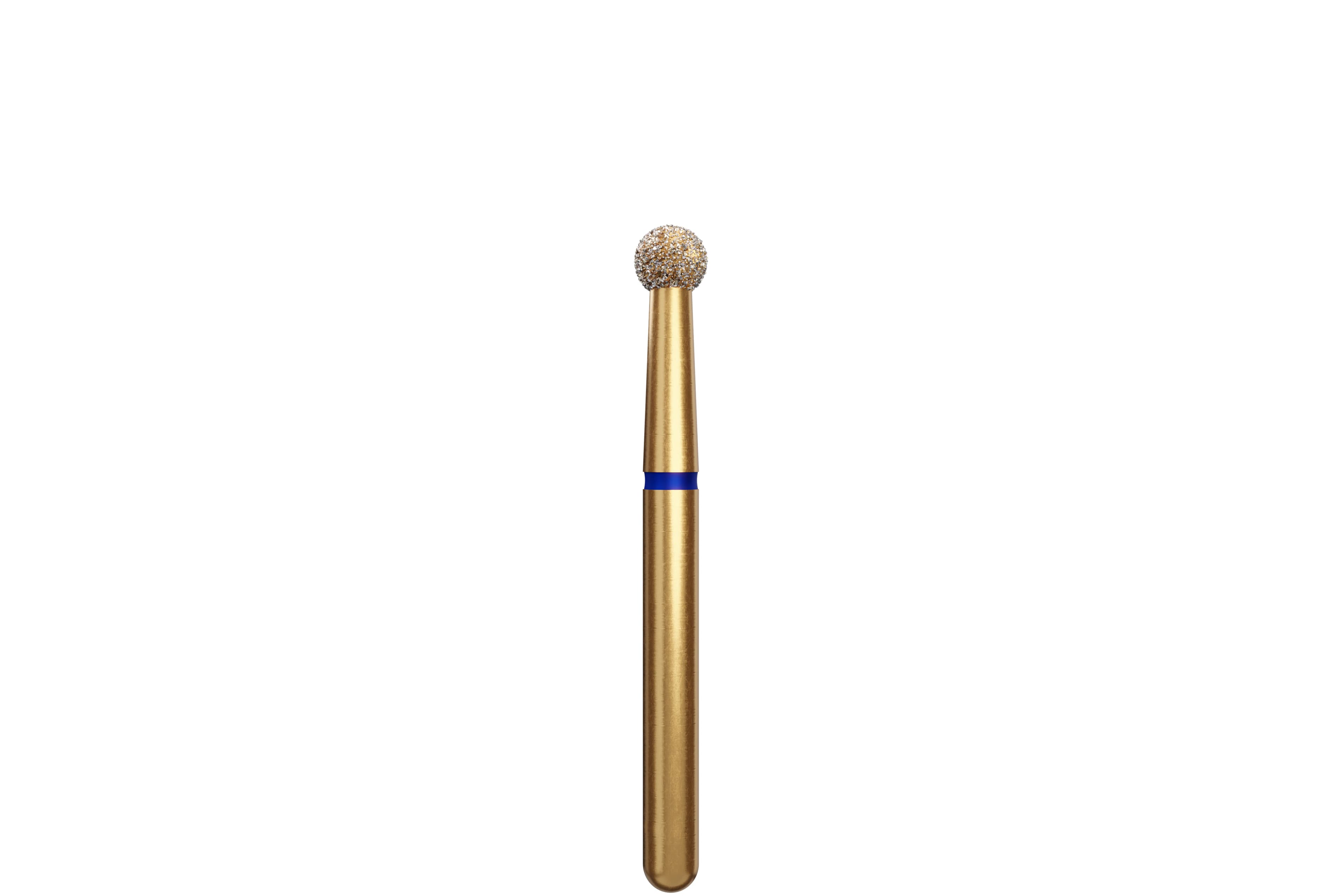 Alpen Diamond Bur, FG, Round, Medium, Blue, #801-023M, 2.3 mm Head, 5/Pk, 60031887 - Alpen Diamond Burs, FG, Round, Medium, Blue, # 801-023M, 5/Pk, 60031887 - Image 1