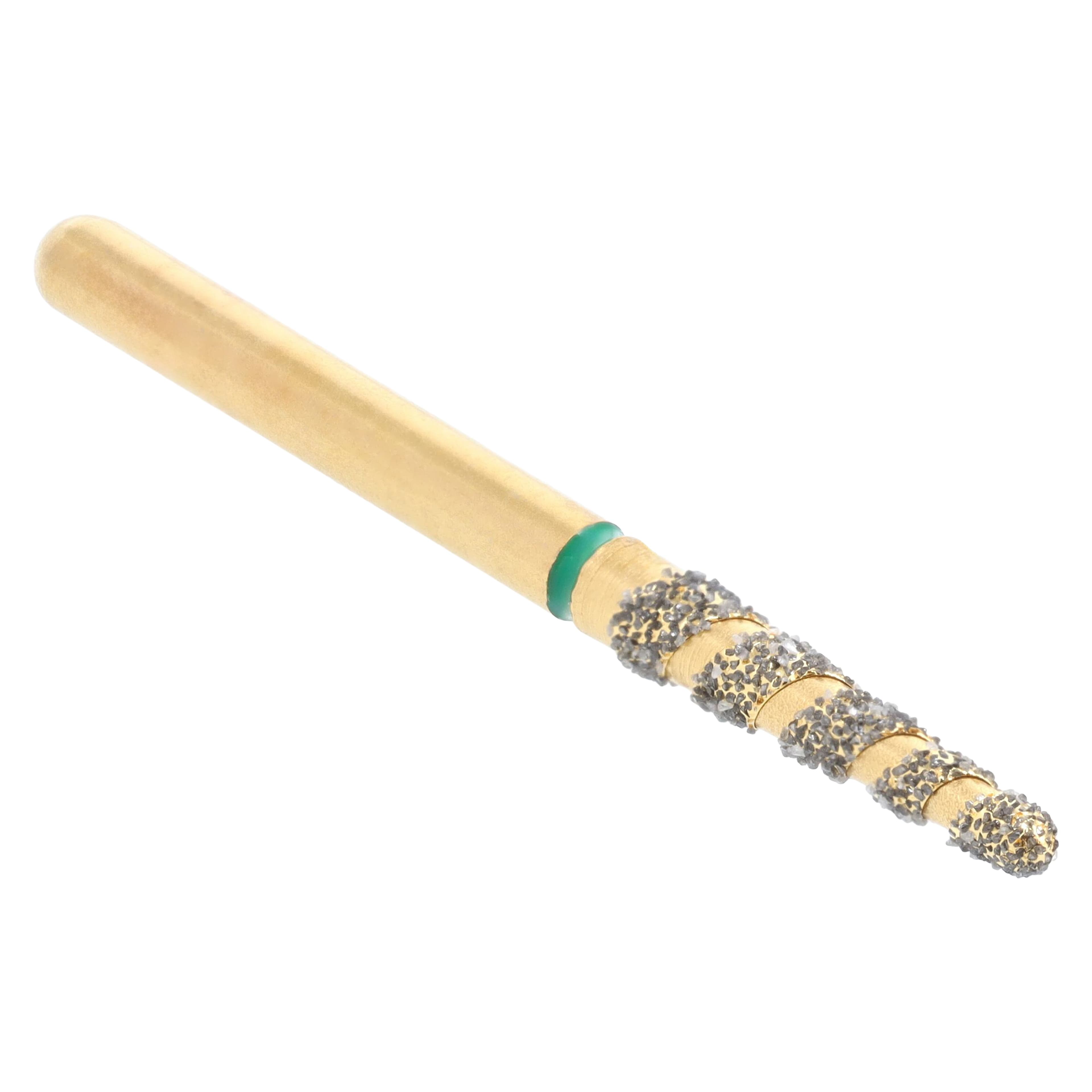 Coltene Alpen TurboCut Diamond Bur, Round End Taper, Coarse, FG, 856T-018, 5/Pkg thumbnail 4