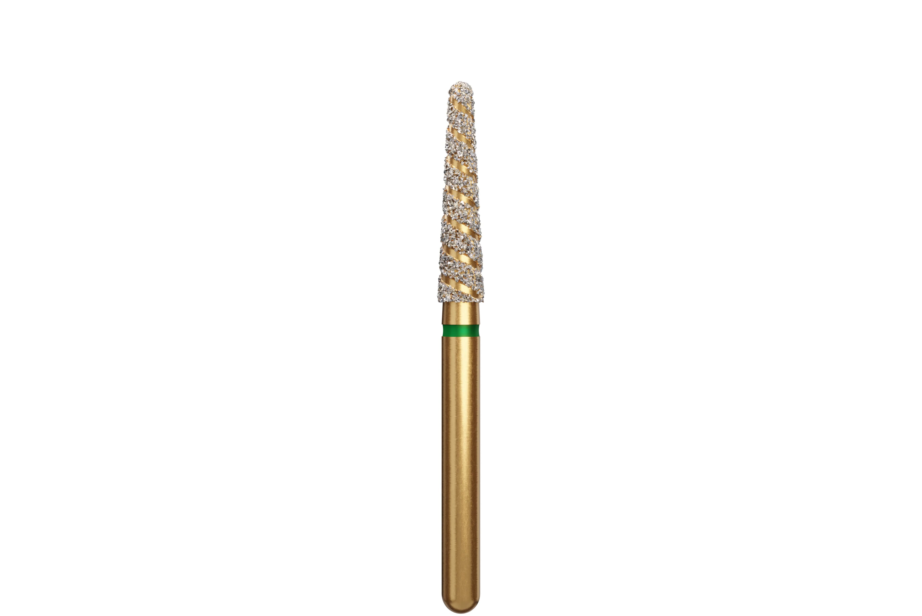 Coltene Alpen TurboCut Diamond Bur, Round End Taper, Coarse, FG, 856-021, 5/Pack - Alpen&reg; TurboCut&reg; Diamonds - #856-021 (9.0) - Image 1