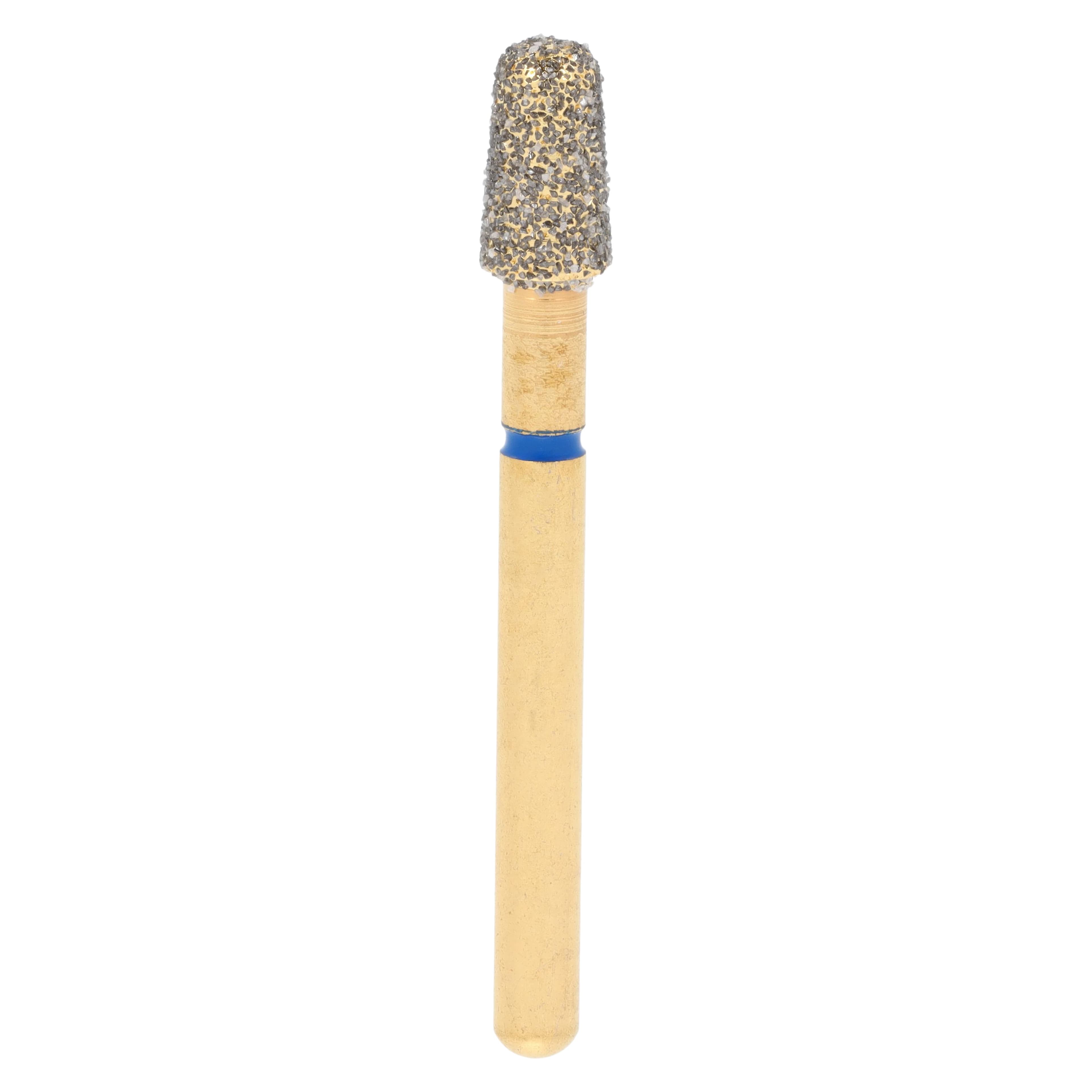 Alpen Diamond Bur, FG, Modified Flat End Taper, Medium Grit, Blue, #845R-025, 2.5 mm Head, 4 mm Head Length, 5/Pk, 60032109 thumbnail 2