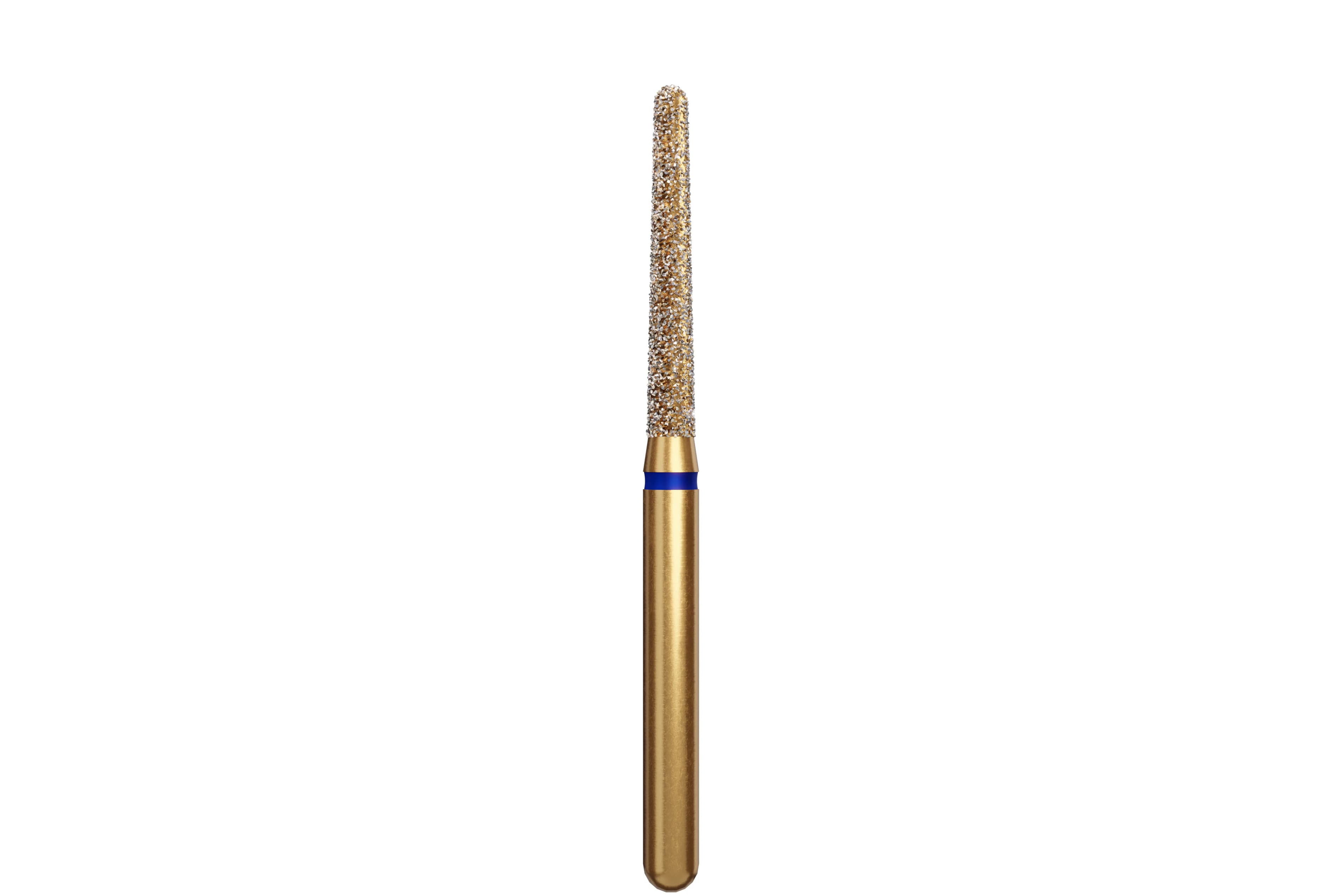 Alpen Diamond Bur, FG, Round End Taper, Medium Grit, Blue, #850-016, 1.6 mm Head, 10 mm Head Length, 5/Pk, 60032209 thumbnail 2