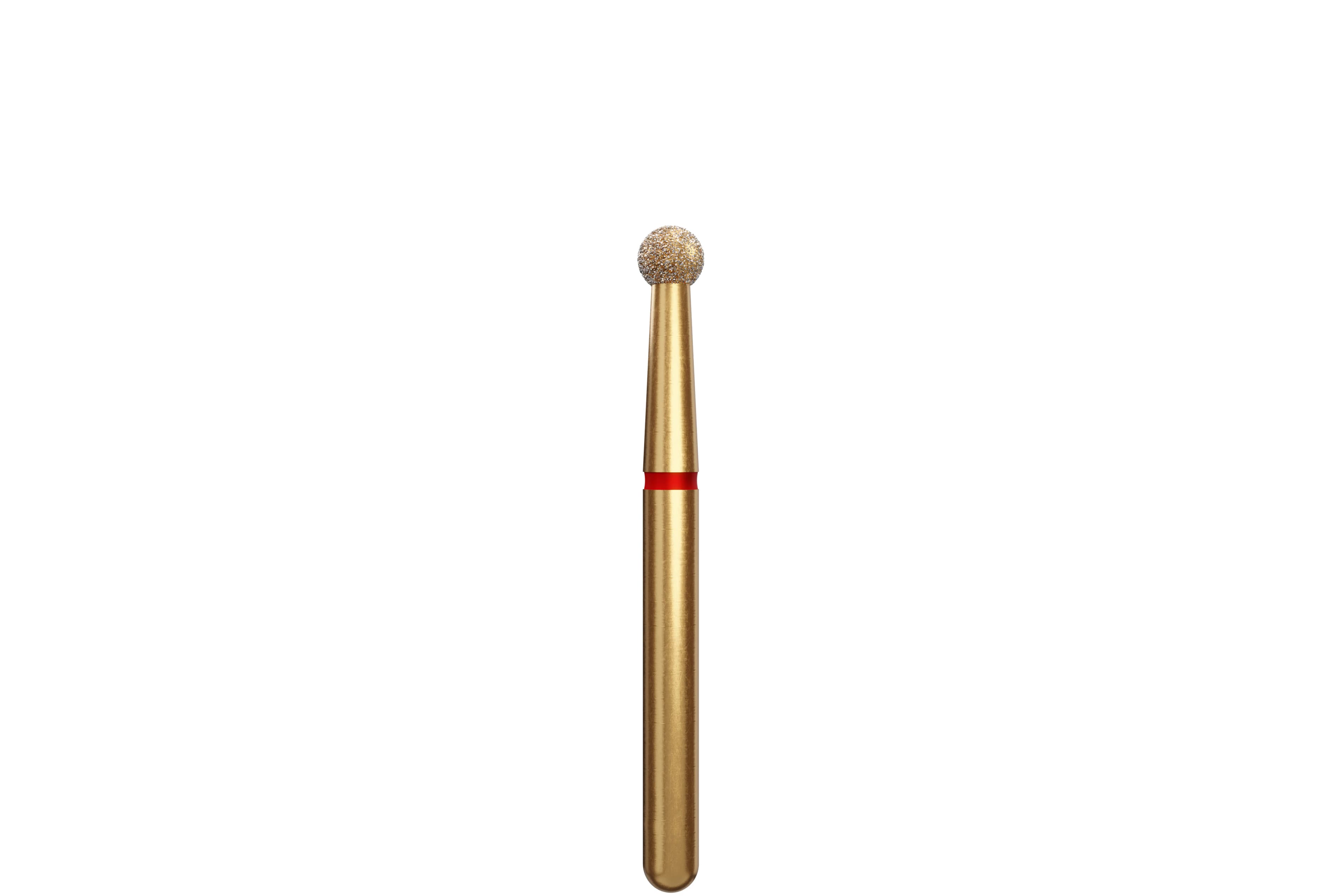 Alpen Diamond Burs, FG, Round, Fine, Red, #801-020F, 2 mm Head, 5/Pk, 60031877 - Alpen Diamond Burs, FG, Round, Fine, Red, # 801-020F, 5/Pk, 60031877 - Image 1