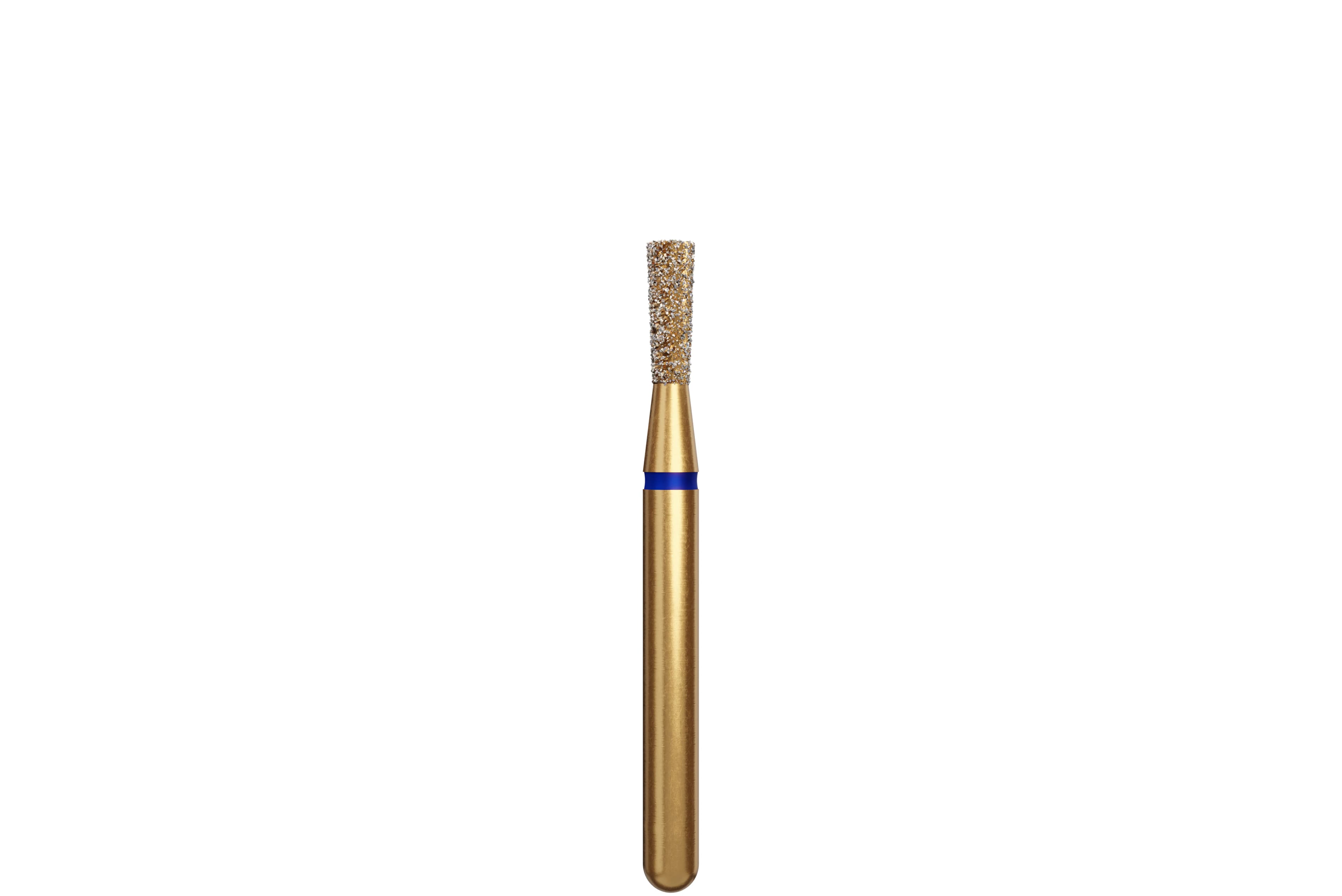 Coltene Alpen Multi-Use Multilayer Diamond Bur, FG, Medium Grit, Inverted Cone, #807-016, 1.6 mm Head Diameter, 4 mm Head Length, 5/Pkg - Alpen&reg; Diamonds - Medium - #807-016 (4.0) - Image 1