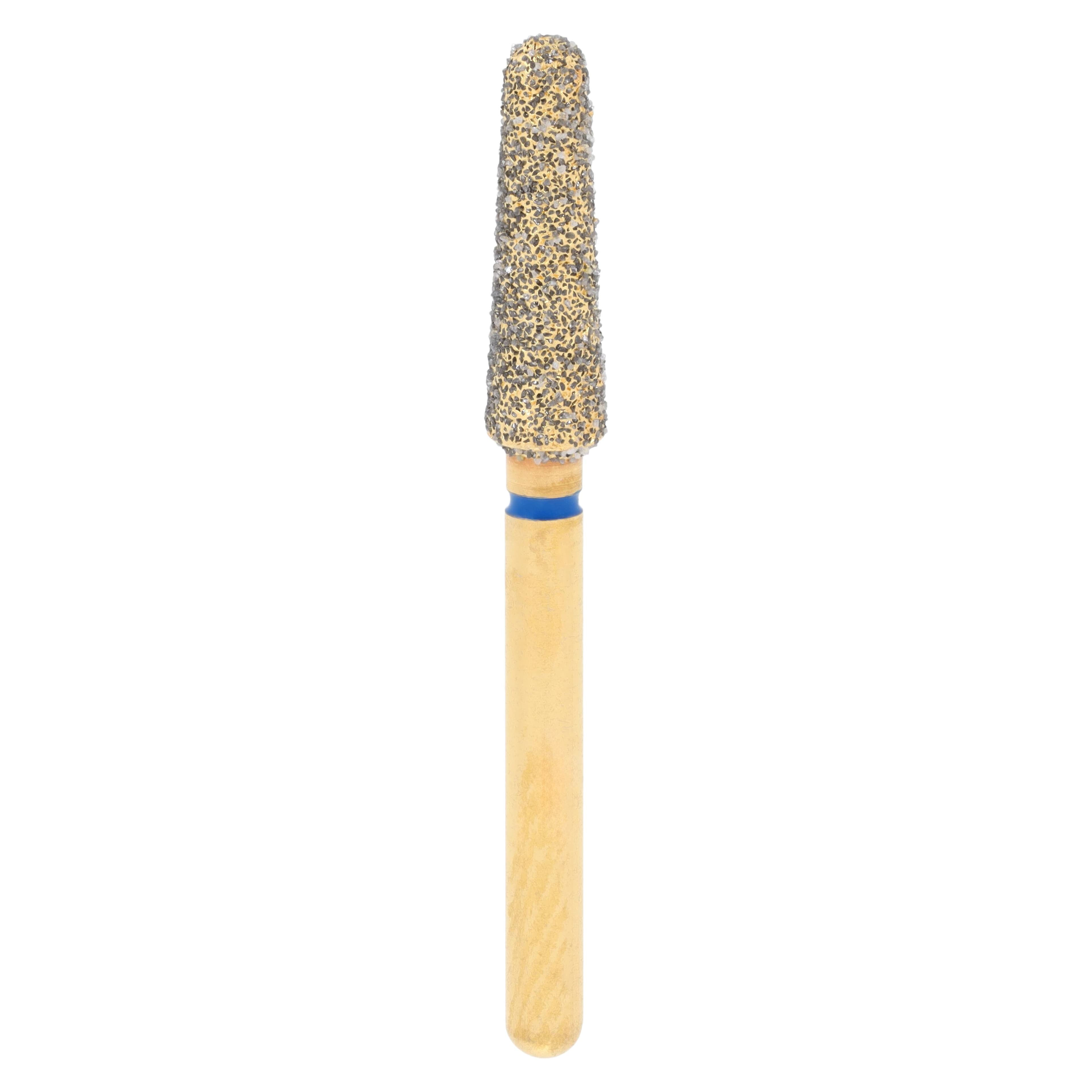 Alpen Diamond Bur, FG, Round End Taper, Medium, Blue, #856-025M, 2.5 mm Head, 8 mm Head Length, 5/Pk, 60032337 thumbnail 2