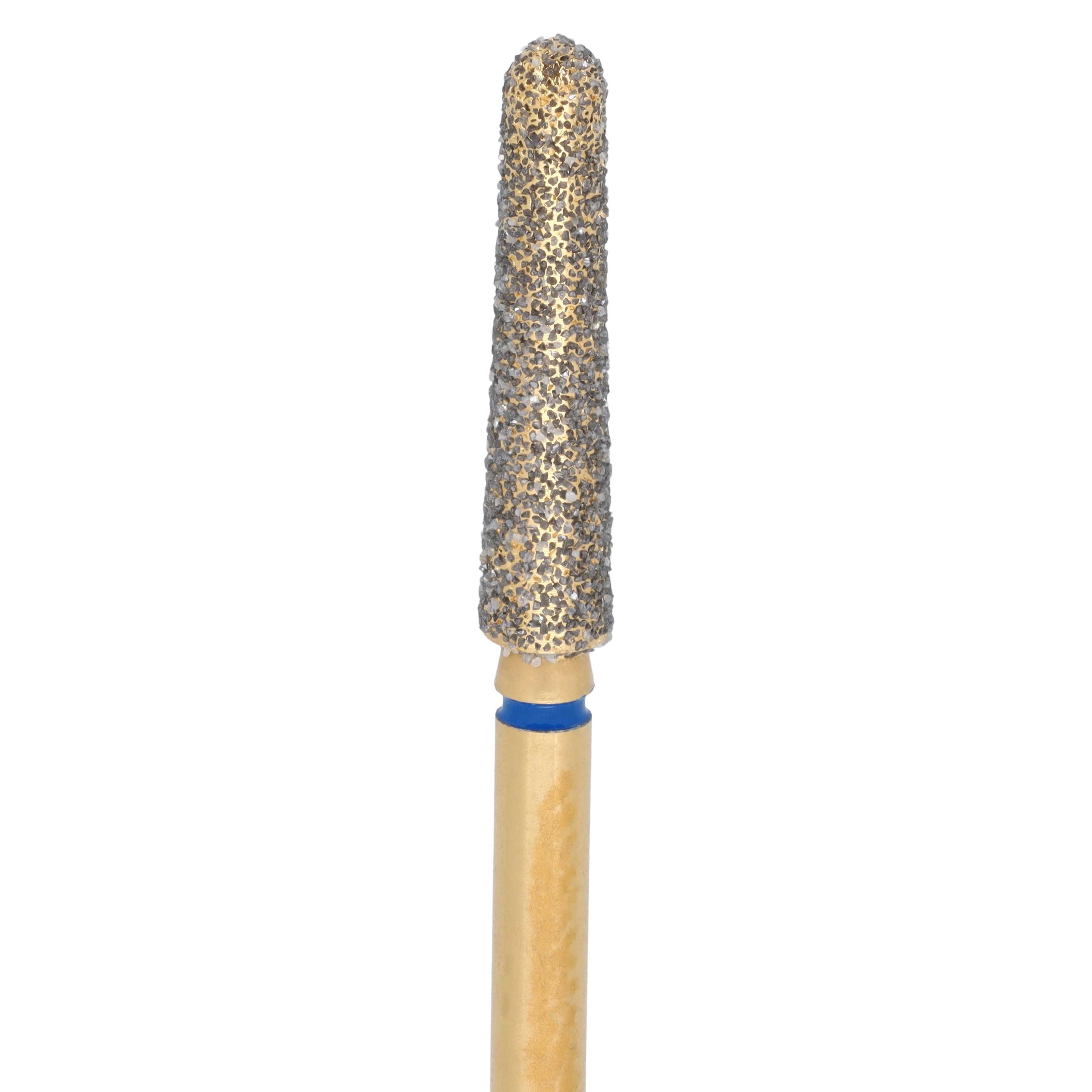 Alpen Diamond Bur, FG, Round End Taper, Medium Grit, Blue, #850-023M, 2.3 mm Head, 10 mm Head Length, 5/Pk, 60032223 thumbnail 3
