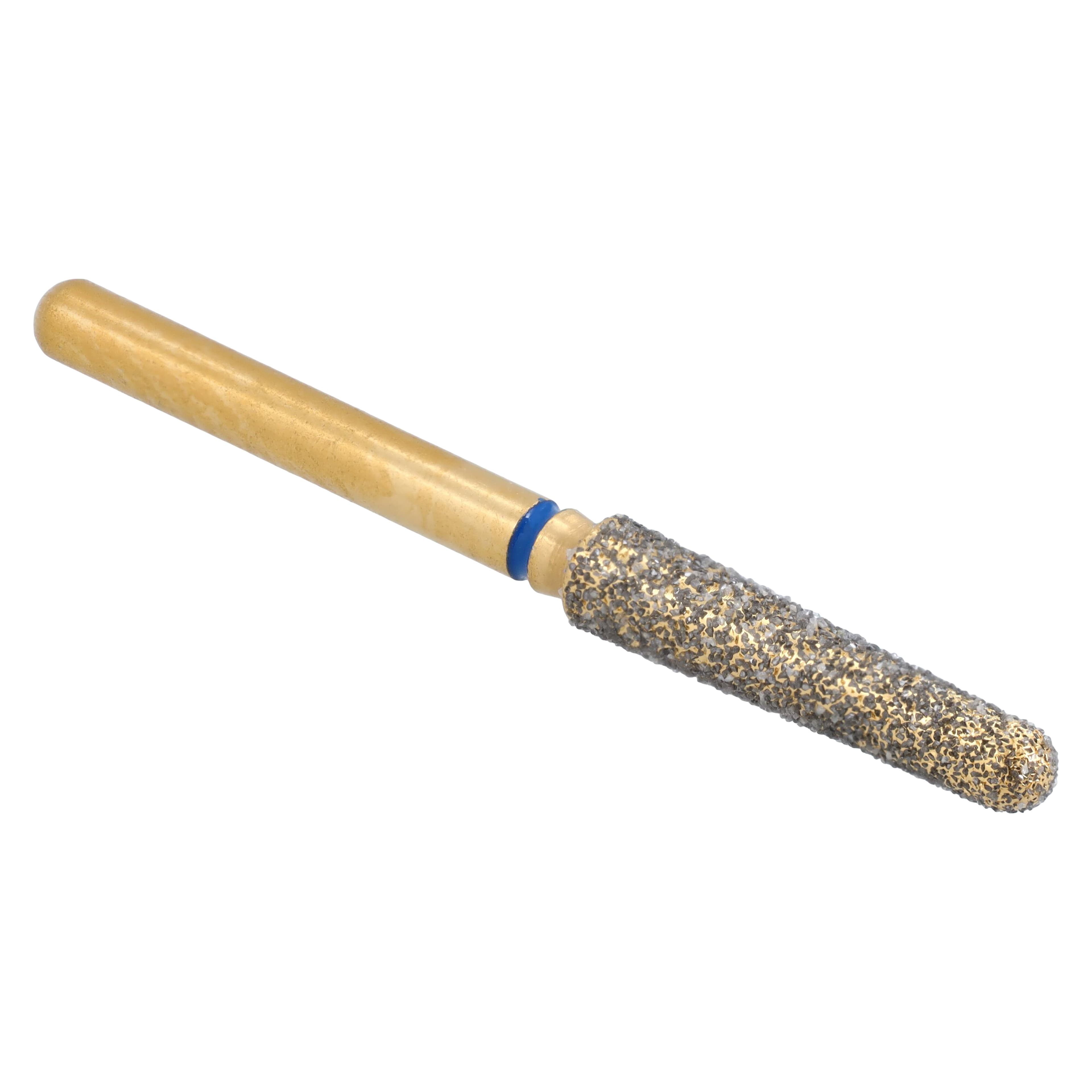 Alpen Diamond Bur, FG, Round End Taper, Medium Grit, Blue, #850-023M, 2.3 mm Head, 10 mm Head Length, 5/Pk, 60032223 thumbnail 4