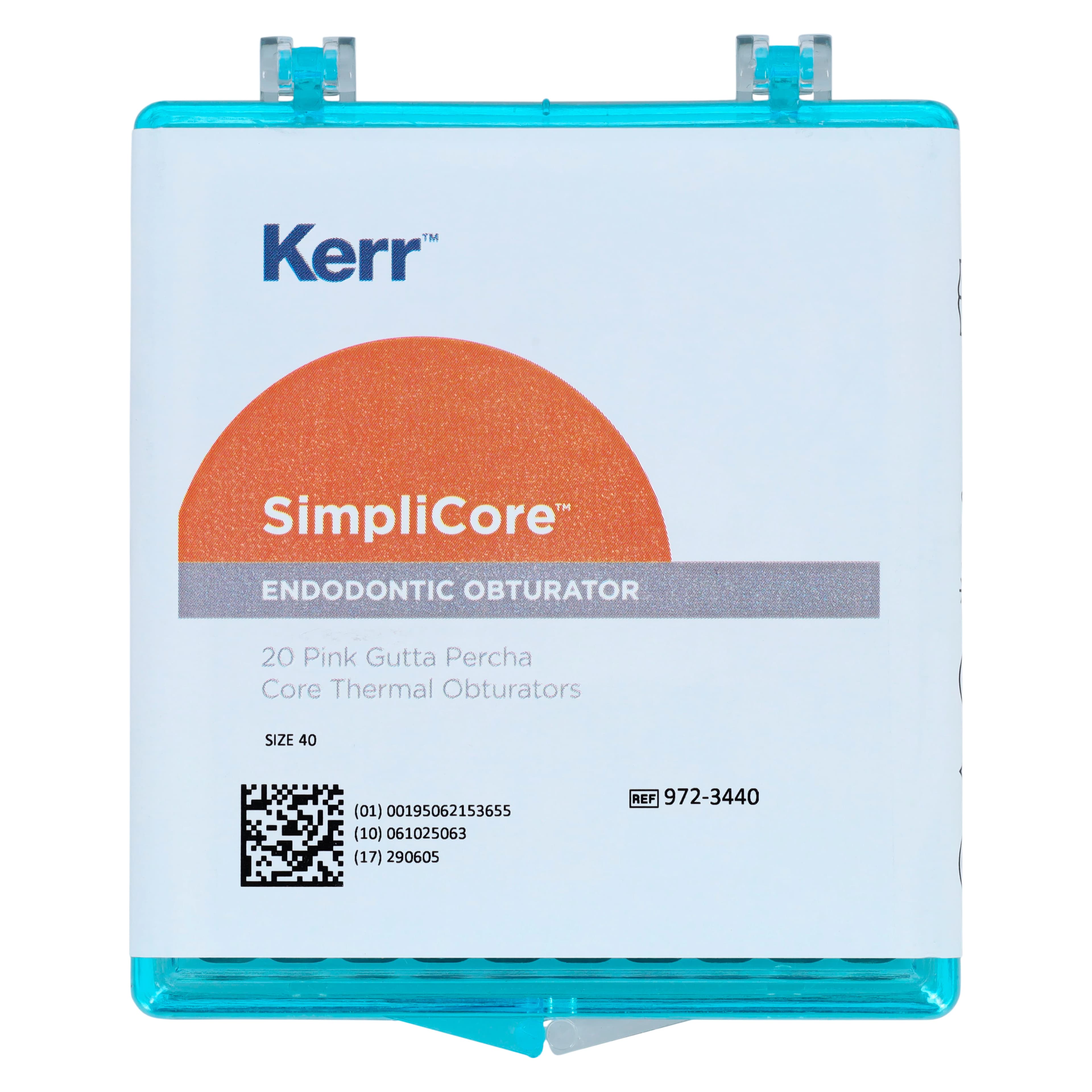 SimpliCore Gutta Percha Carrier Obturator, Universal Size 40, 20/Pkg, 972-3440 thumbnail 4