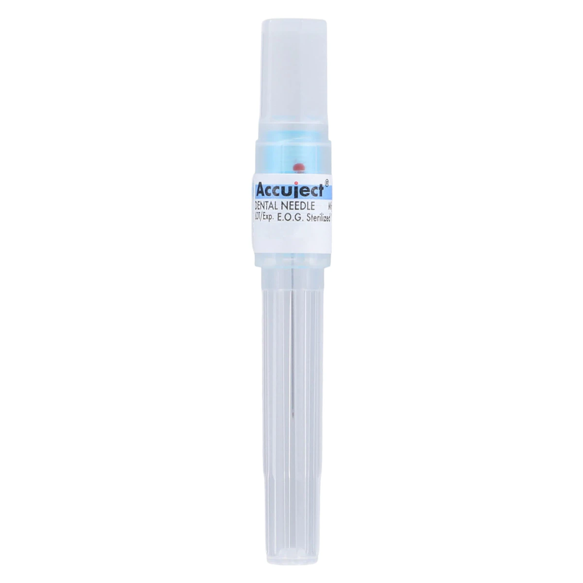 Accuject Disposable Dental Needles, Plastic Hub, 30 Gauge Short (21mm), Blue, 100/Box, 900905 thumbnail 3